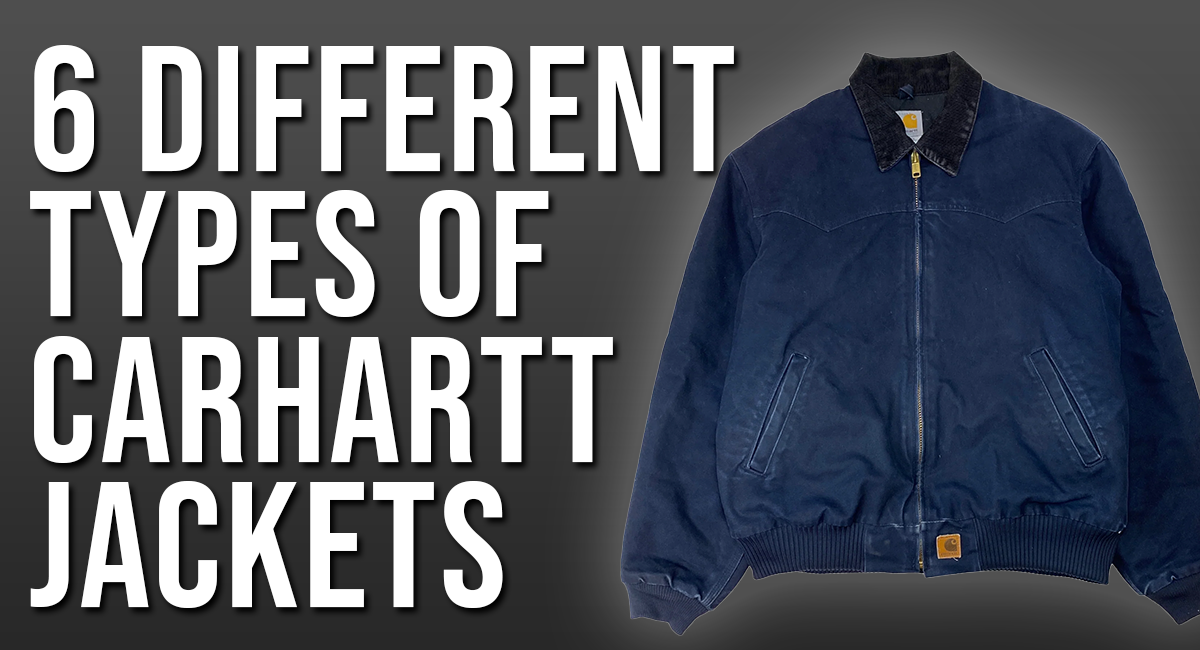 Types of 2025 carhartt jackets