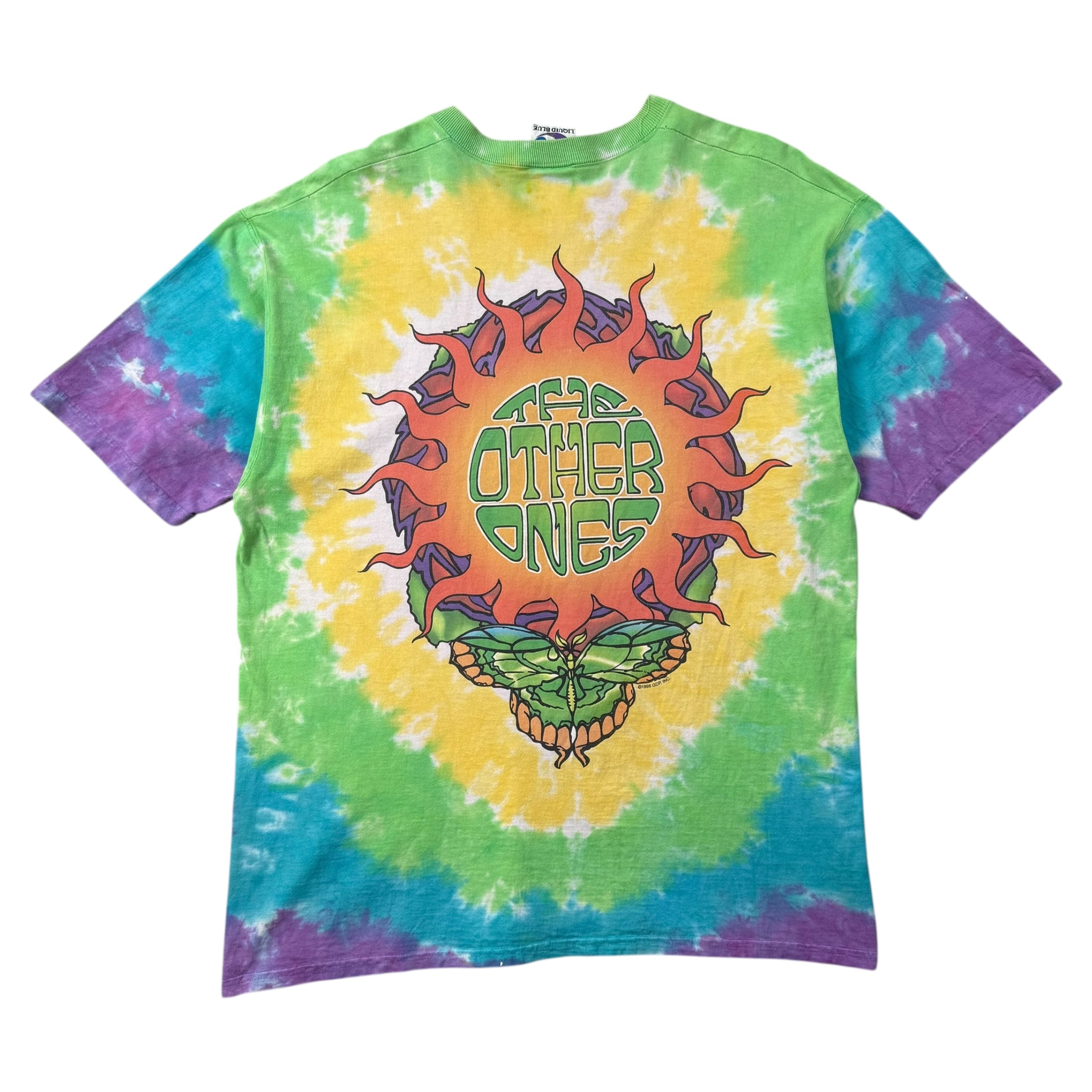 1998 Liquid Blue Grateful Dead "The Other Ones" Tee Tie Dye