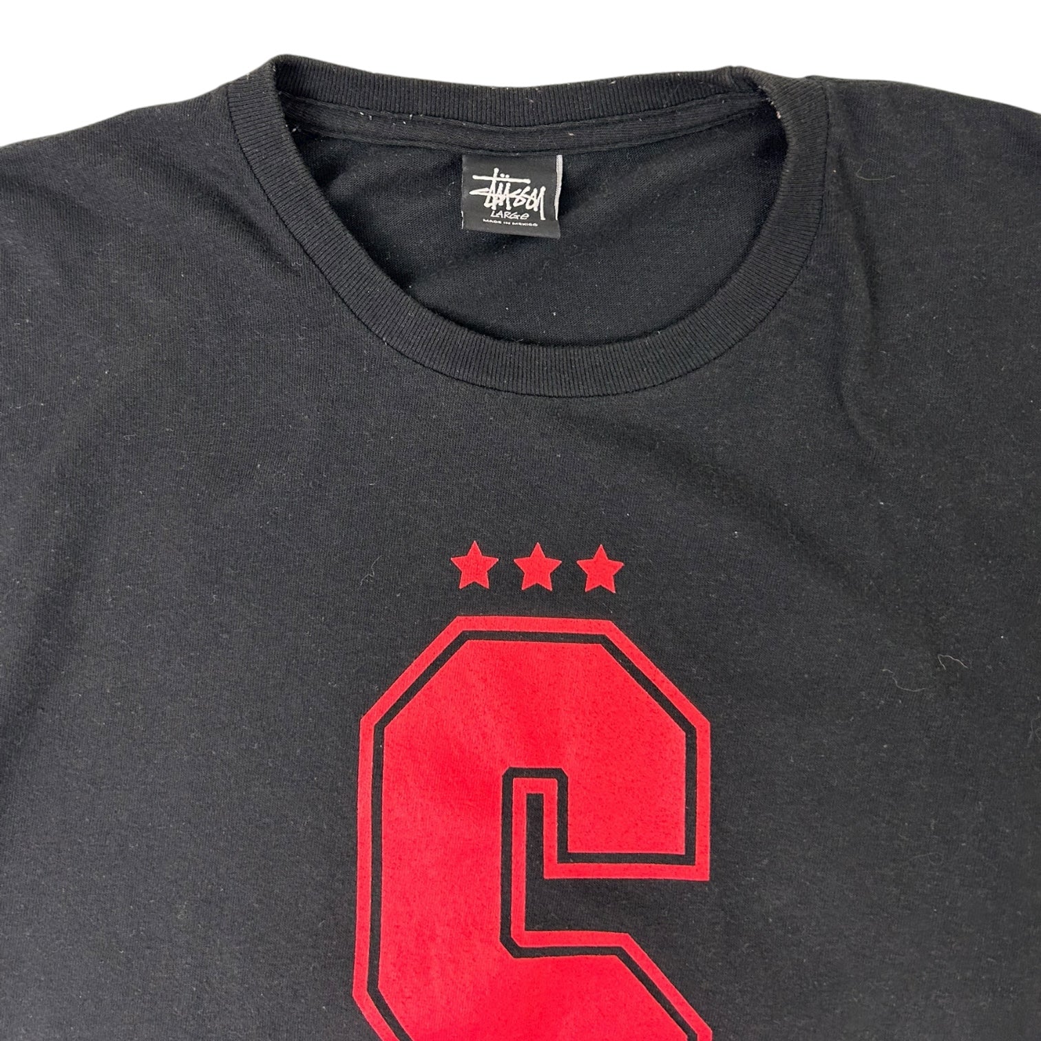 Stussy Las Vegas T-Shirt Black/Red