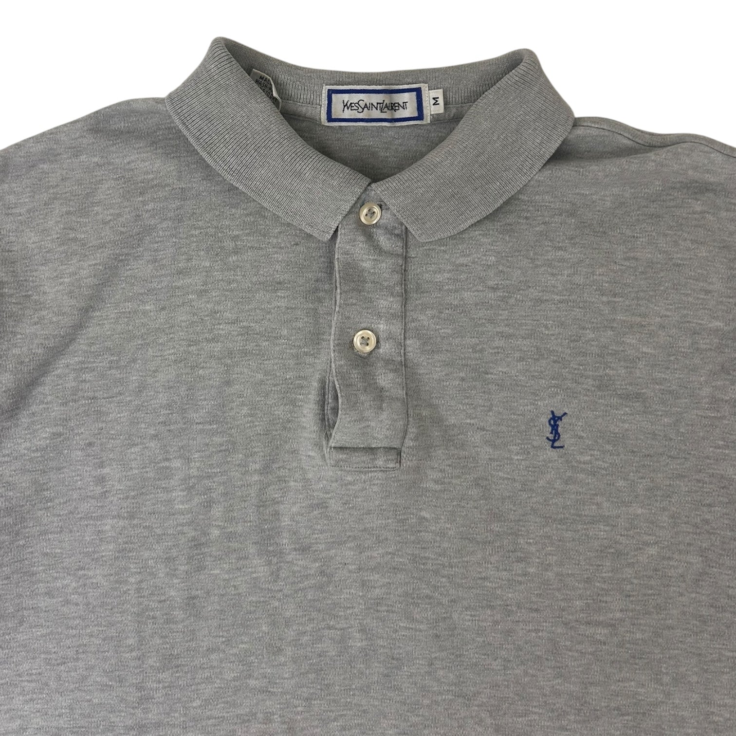 Vintage Yves Saint Laurent Polo Grey