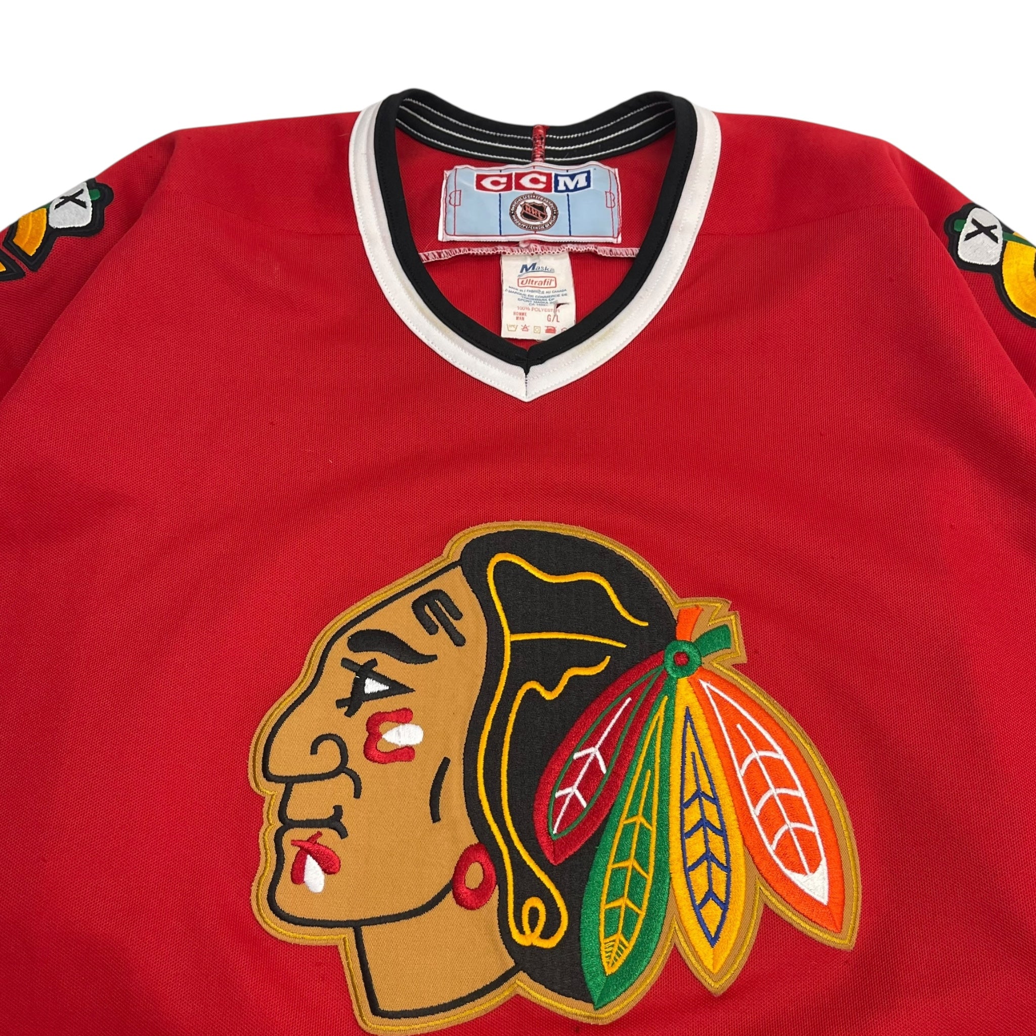 Chicago Blackhawks CCM Home Jersey Red