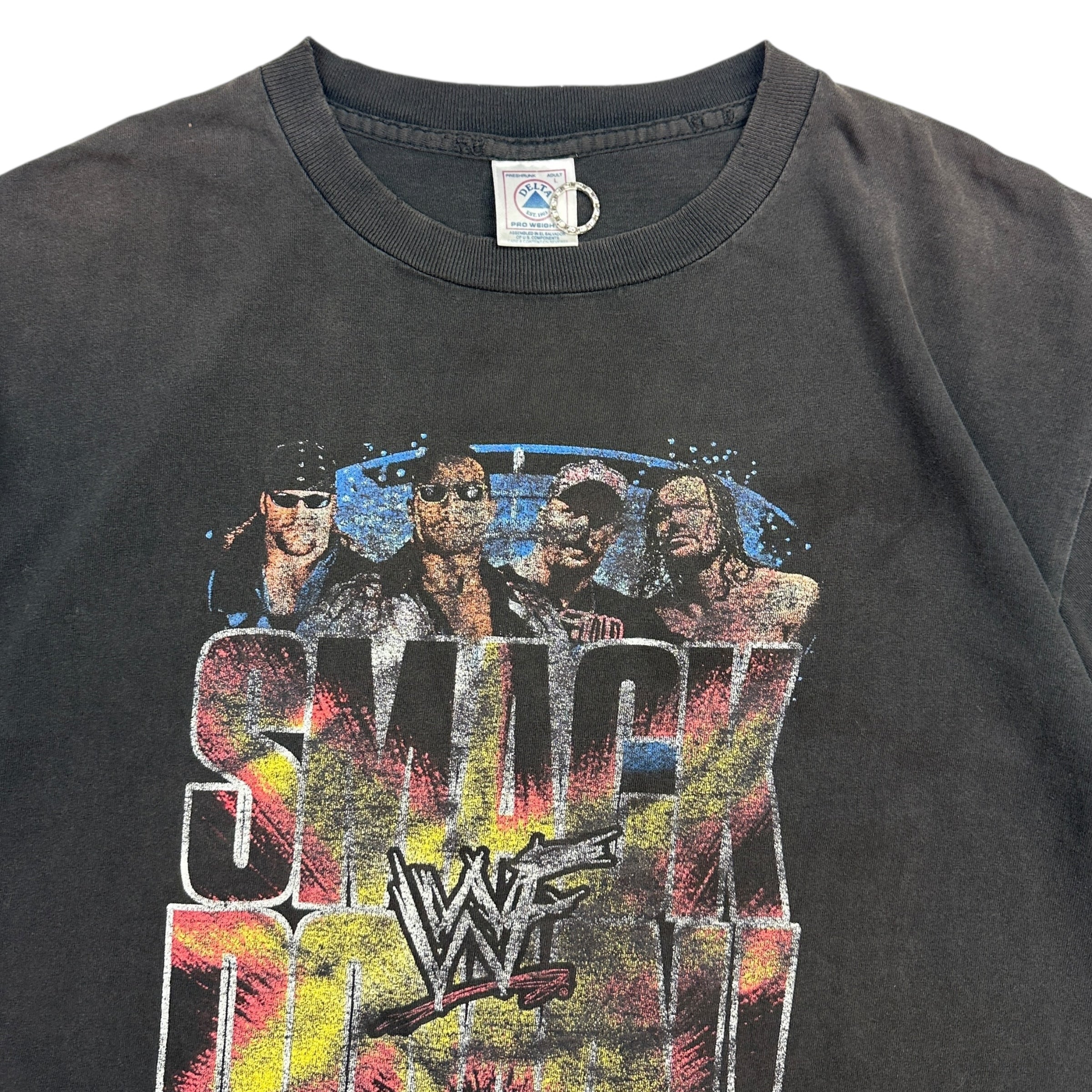 Vintage WWF Smackdown T-Shirt Black