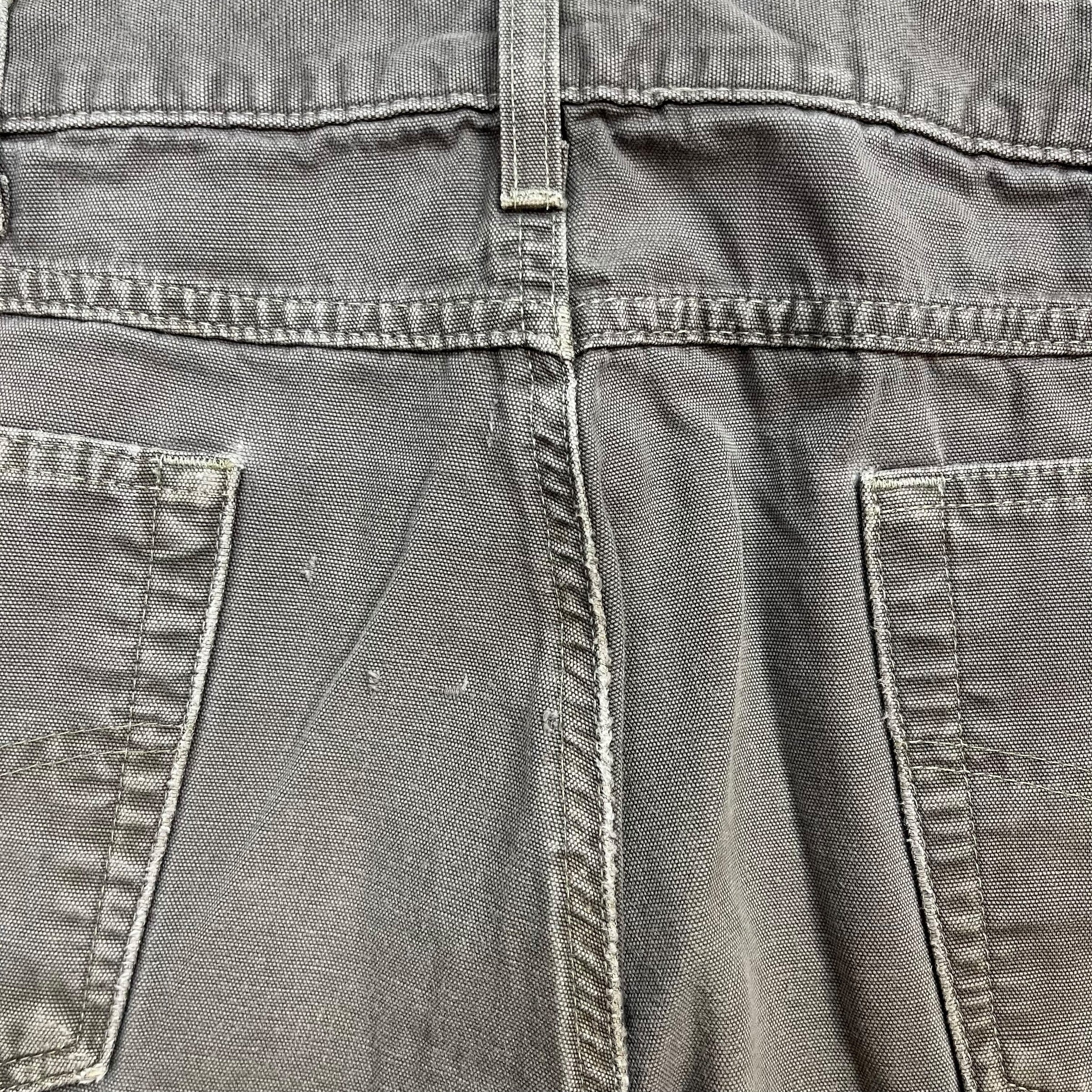 Vintage Carhartt Dungaree Pants Light Grey