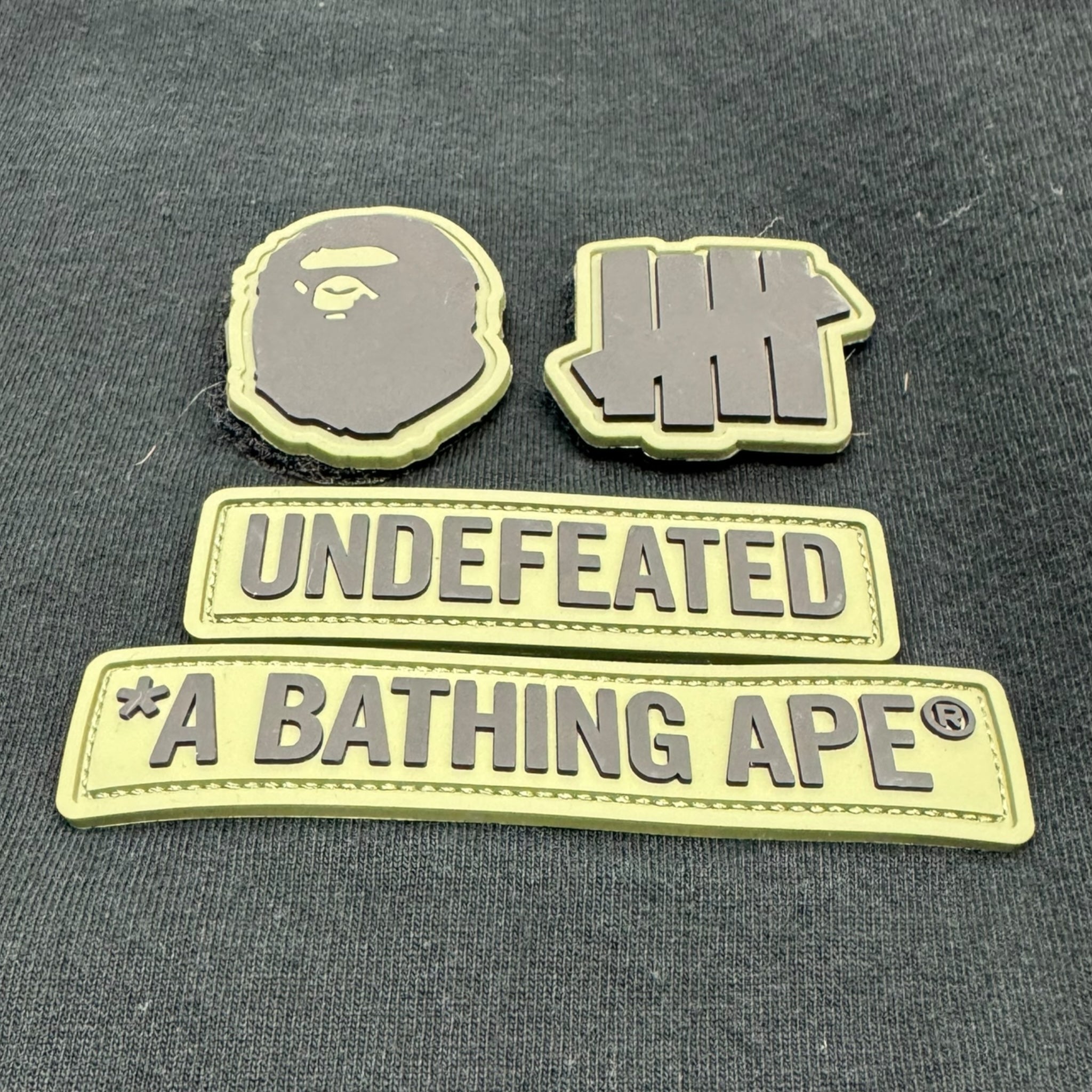Bape x Undefeated Velcro Patch T-Shirt