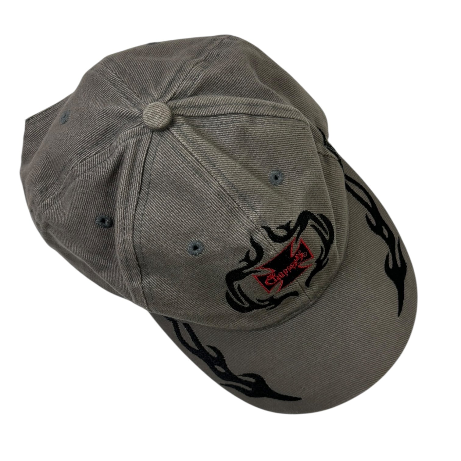 Vintage West Coast Choppers Tribal StrapBack Hat Grey