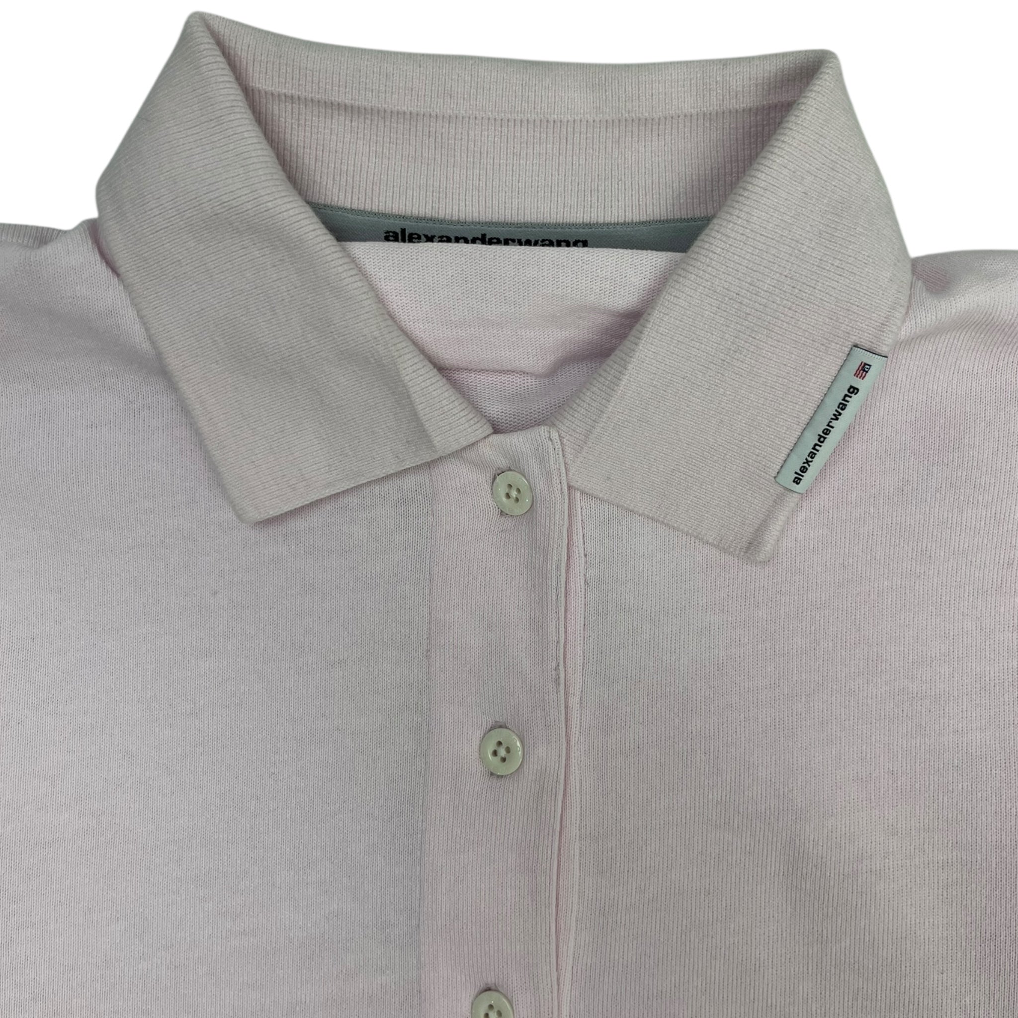 Alexander Wang Double Sleeved Polo Shirt