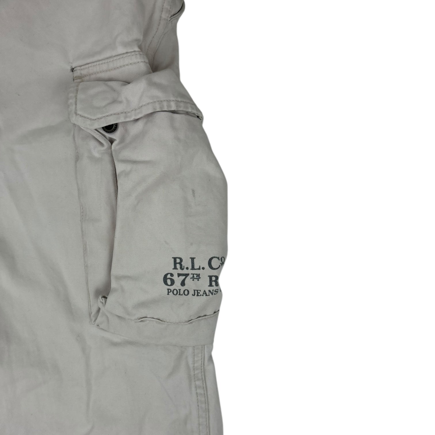 Vintage Polo Ralph Lauren Cargo Pant White