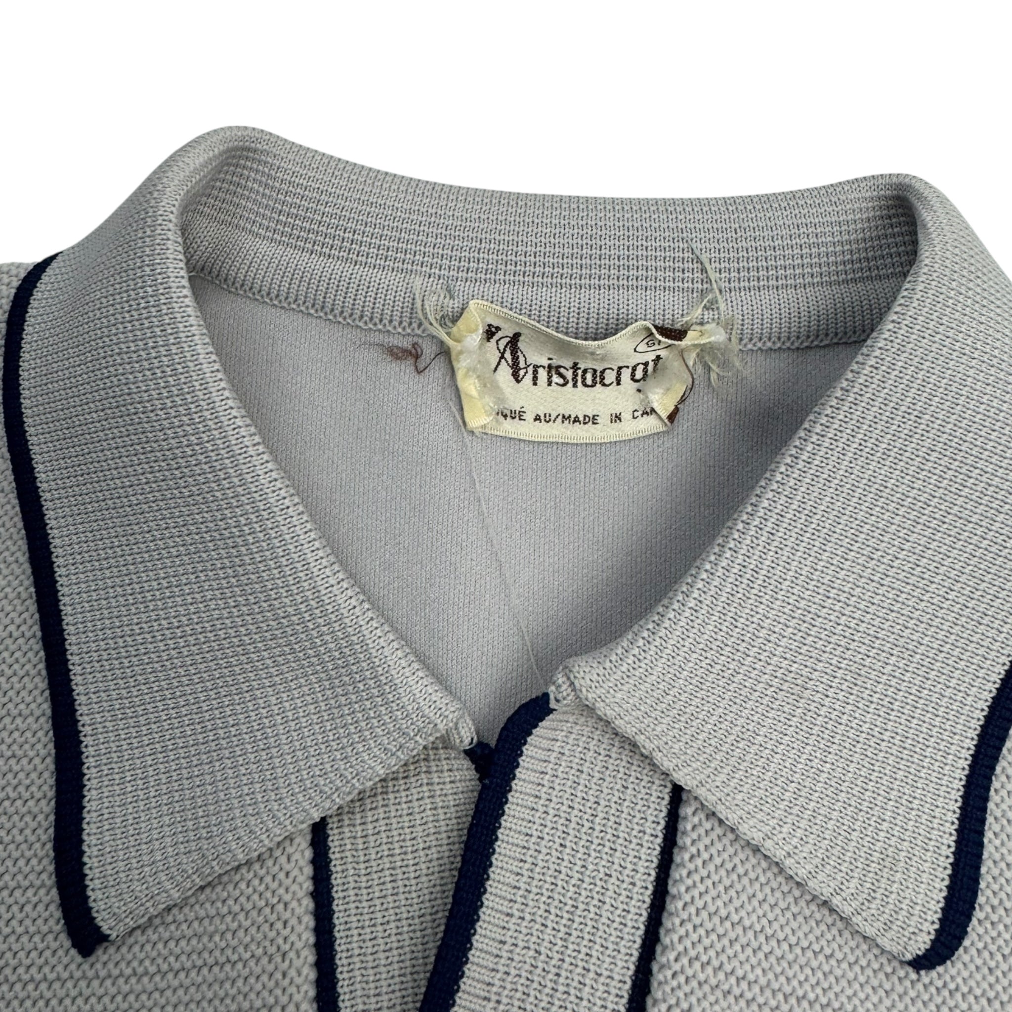 Vintage 70s Aristocrat Knit Polo Shirt