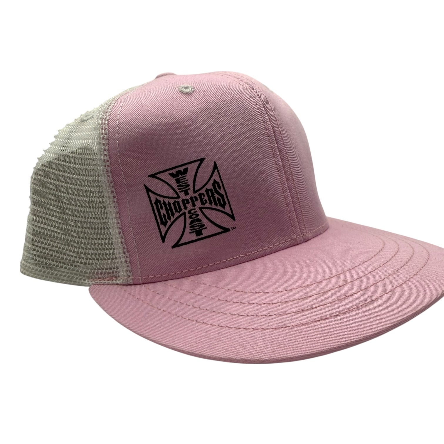 Vintage West Coast Choppers Trucker Hat Pink