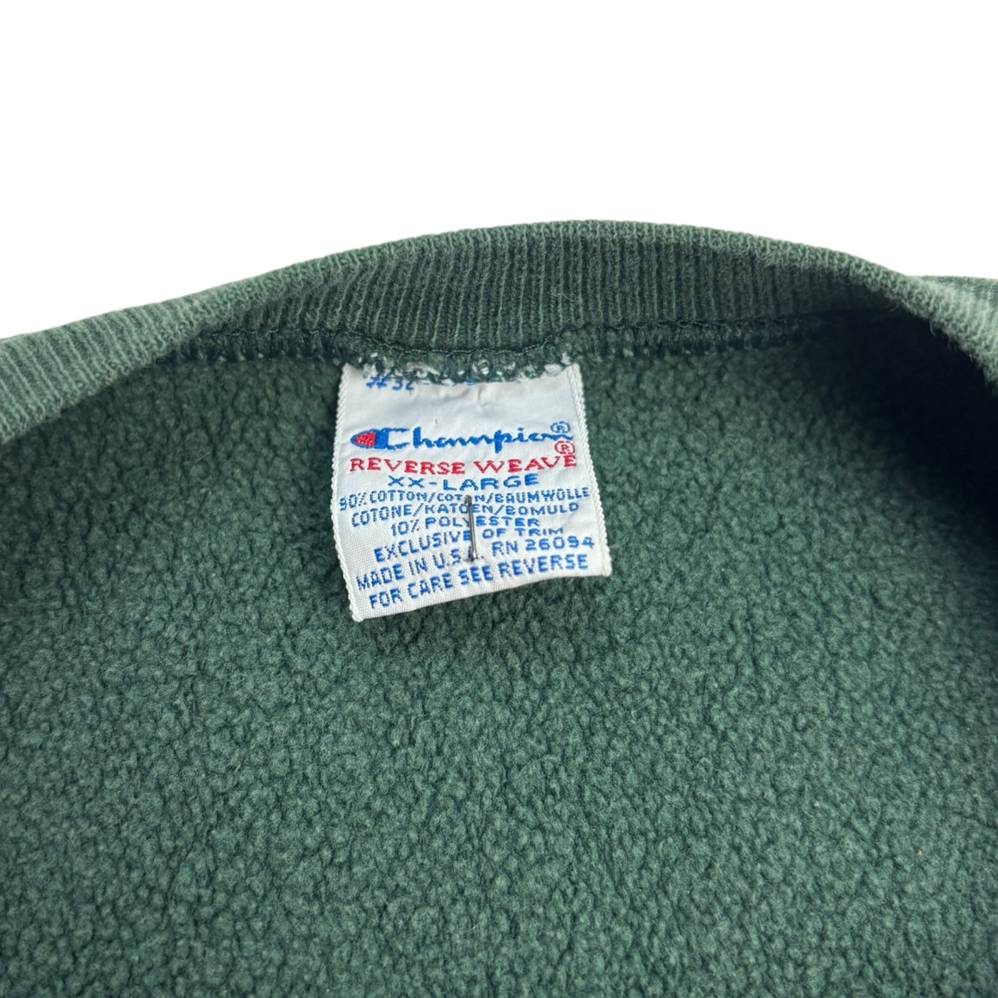 Vintage Harvard Champion Crewneck Green