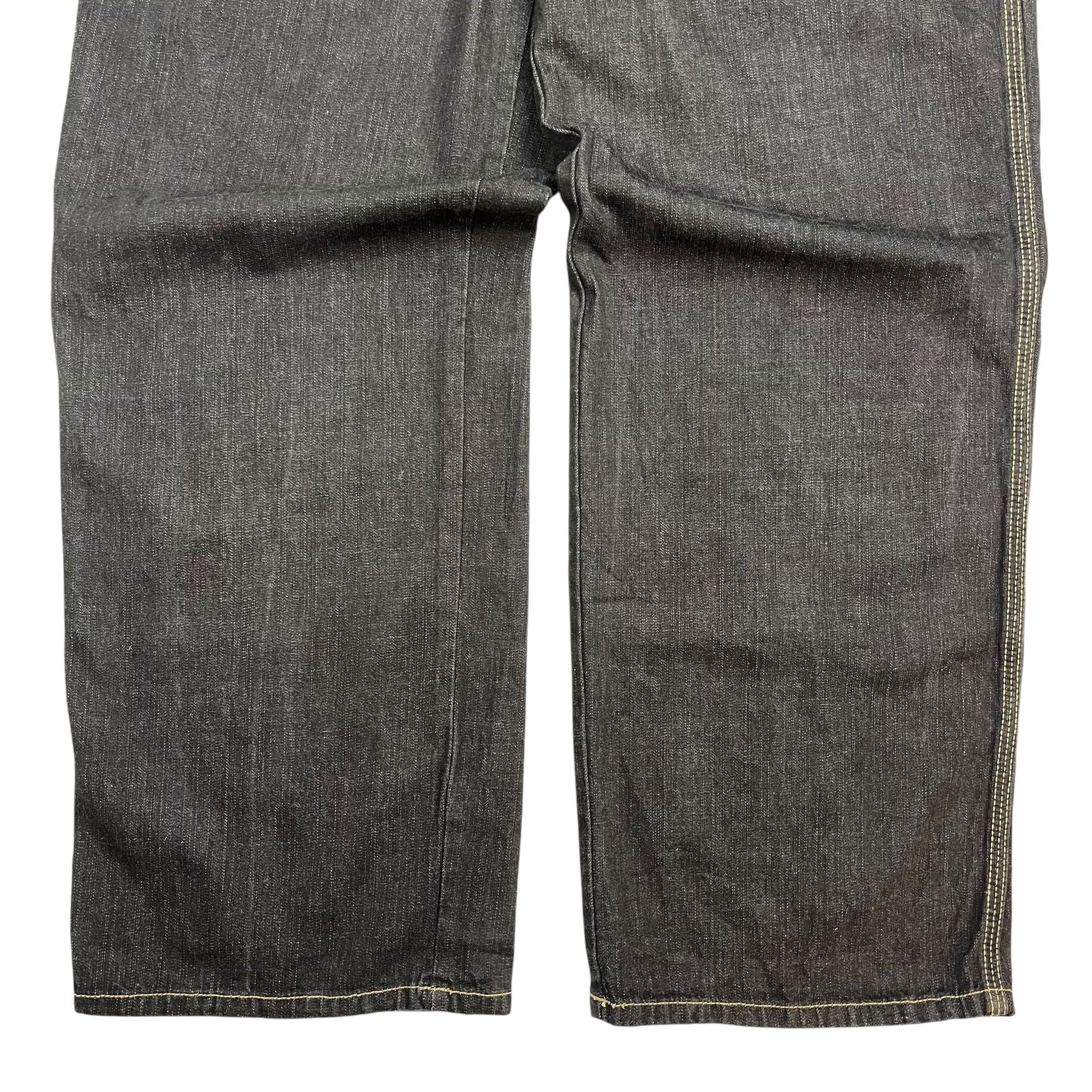 Ecko Unltd Baggy Carpenter Denim Pants Black