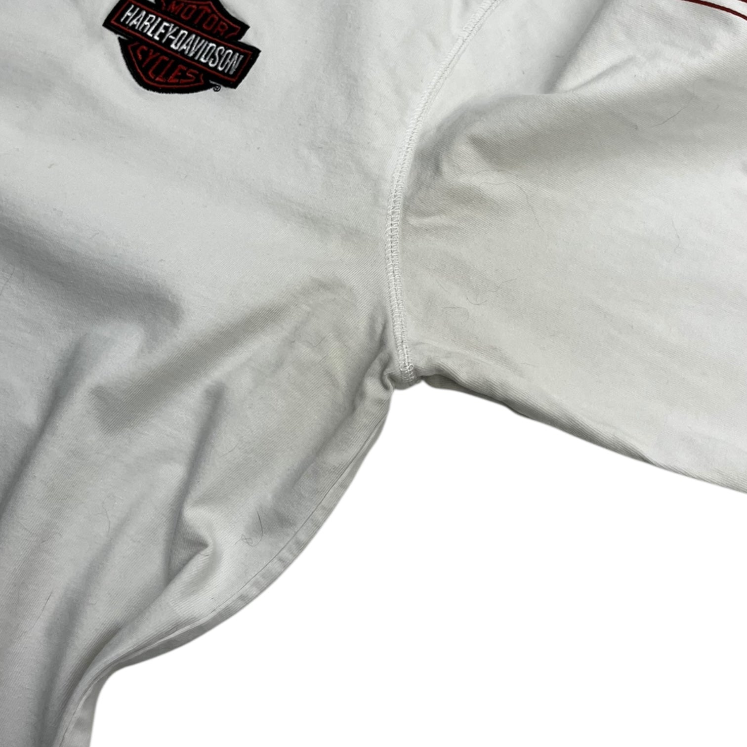 Vintage Harley Davidson Flame Sleeve Long Sleeve T-Shirt