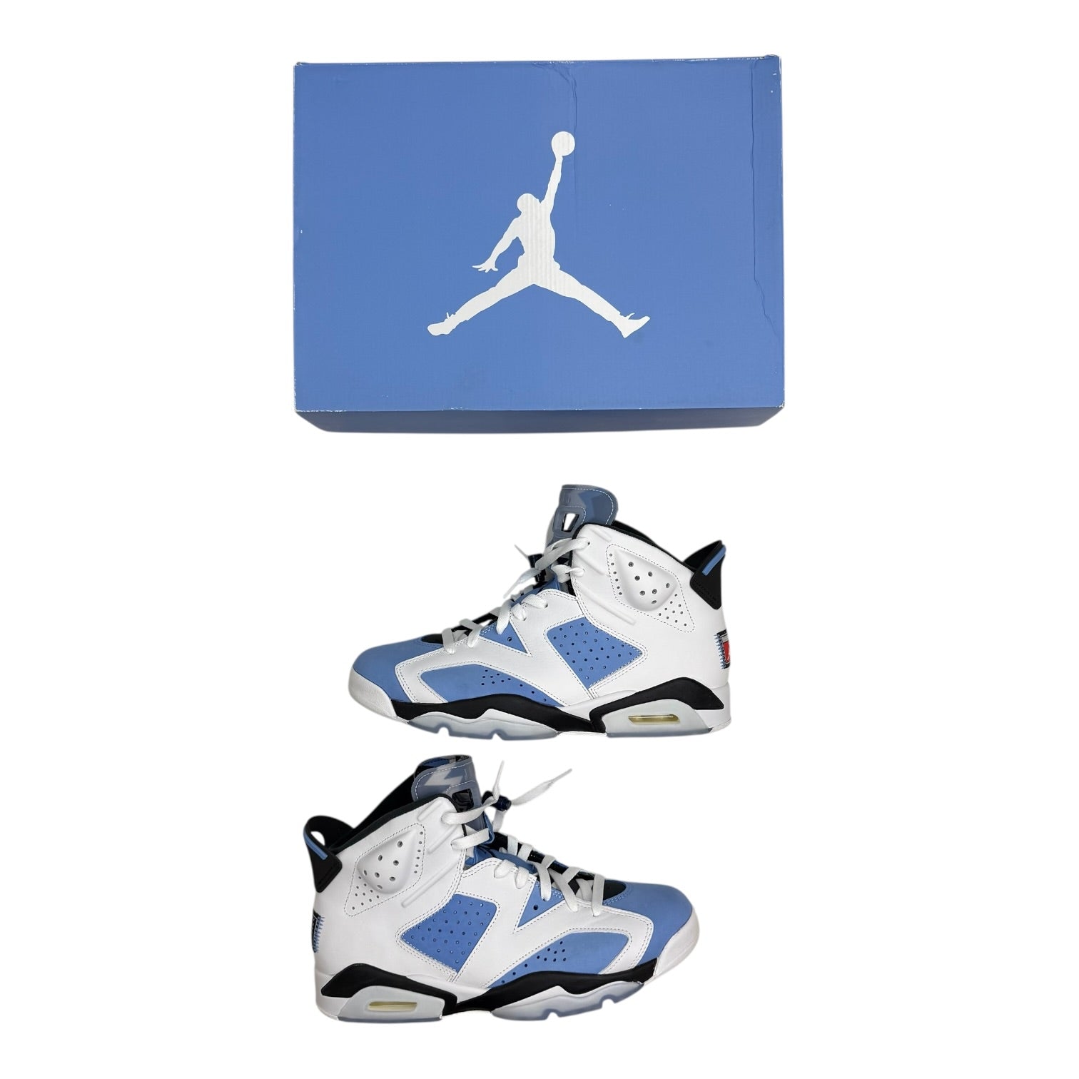 Jordan 6 Retro UNC White (Used)
