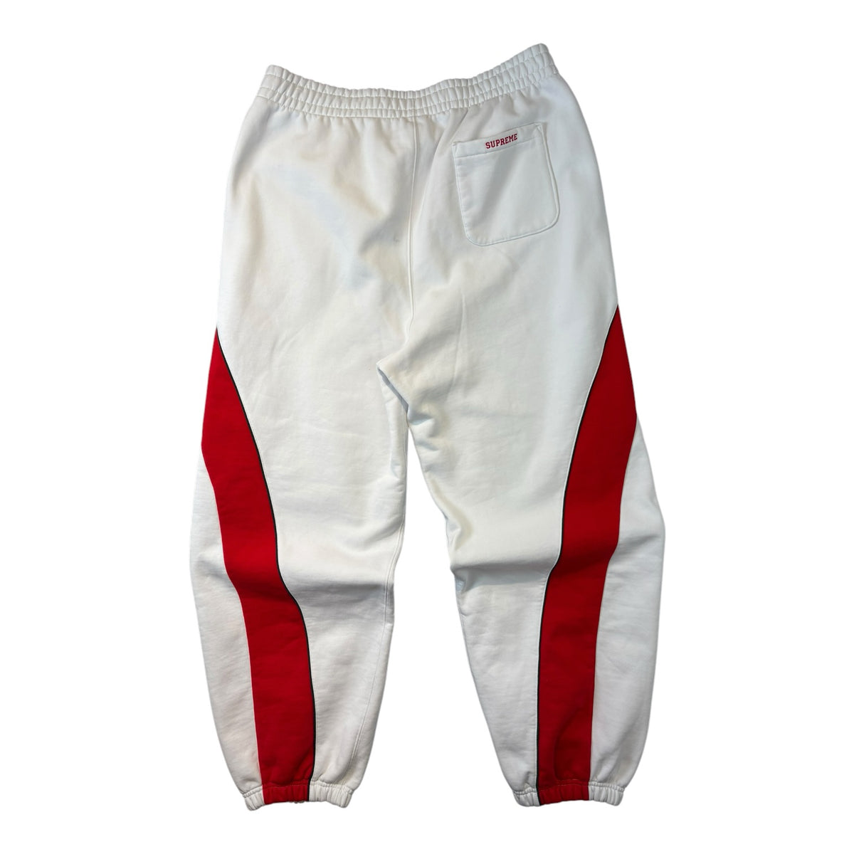 F/W26 Supreme x Nike Paneled Sweatpants White