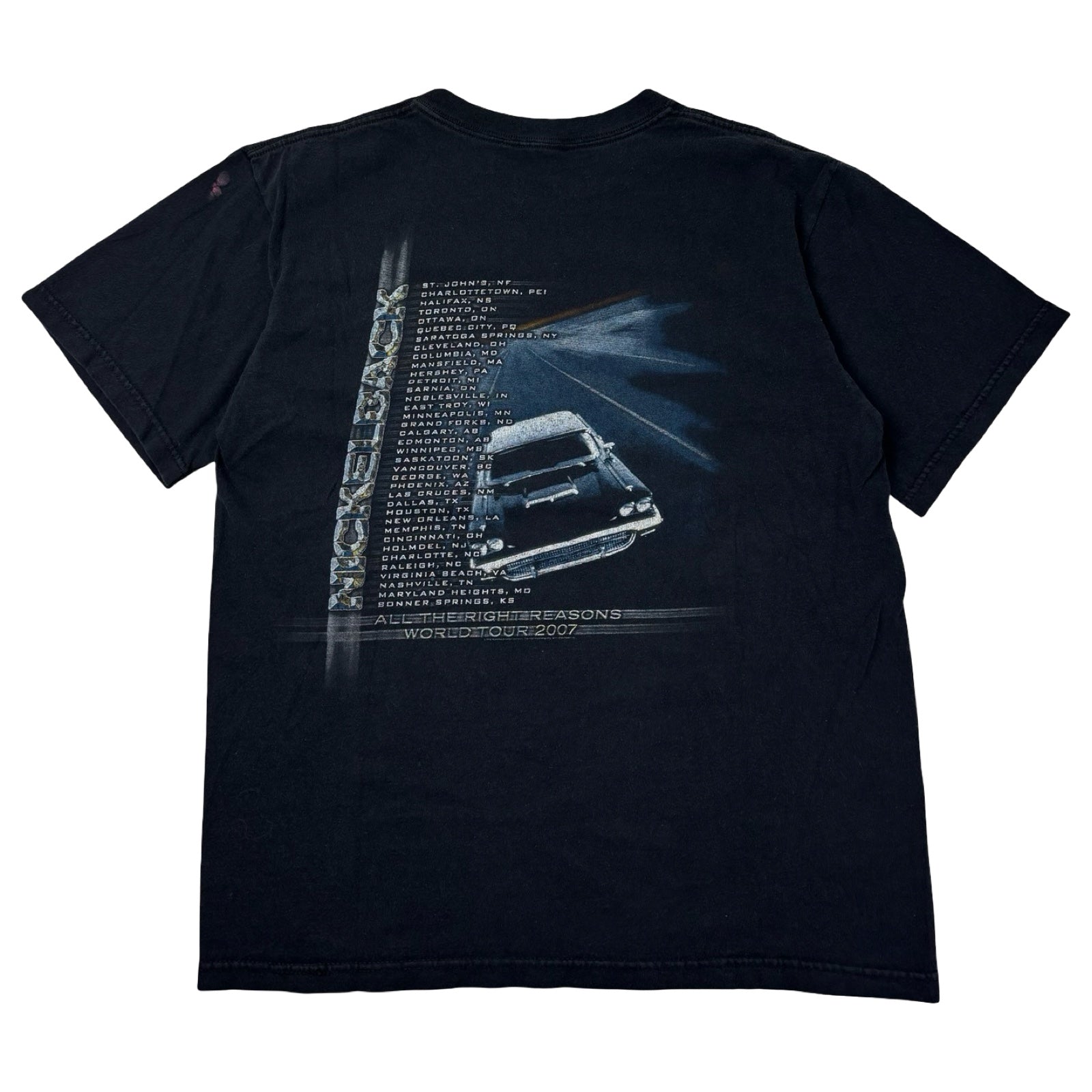 2005 Nickelback All The Right Reasons Tour T-Shirt