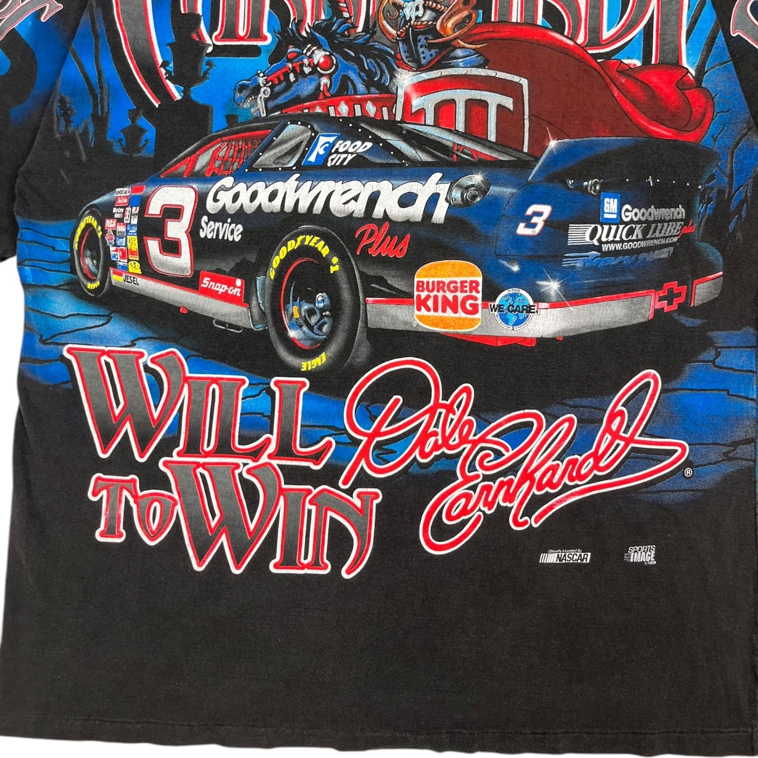 1998 Dale Earnhardt Jr. The Quest Tee Grey