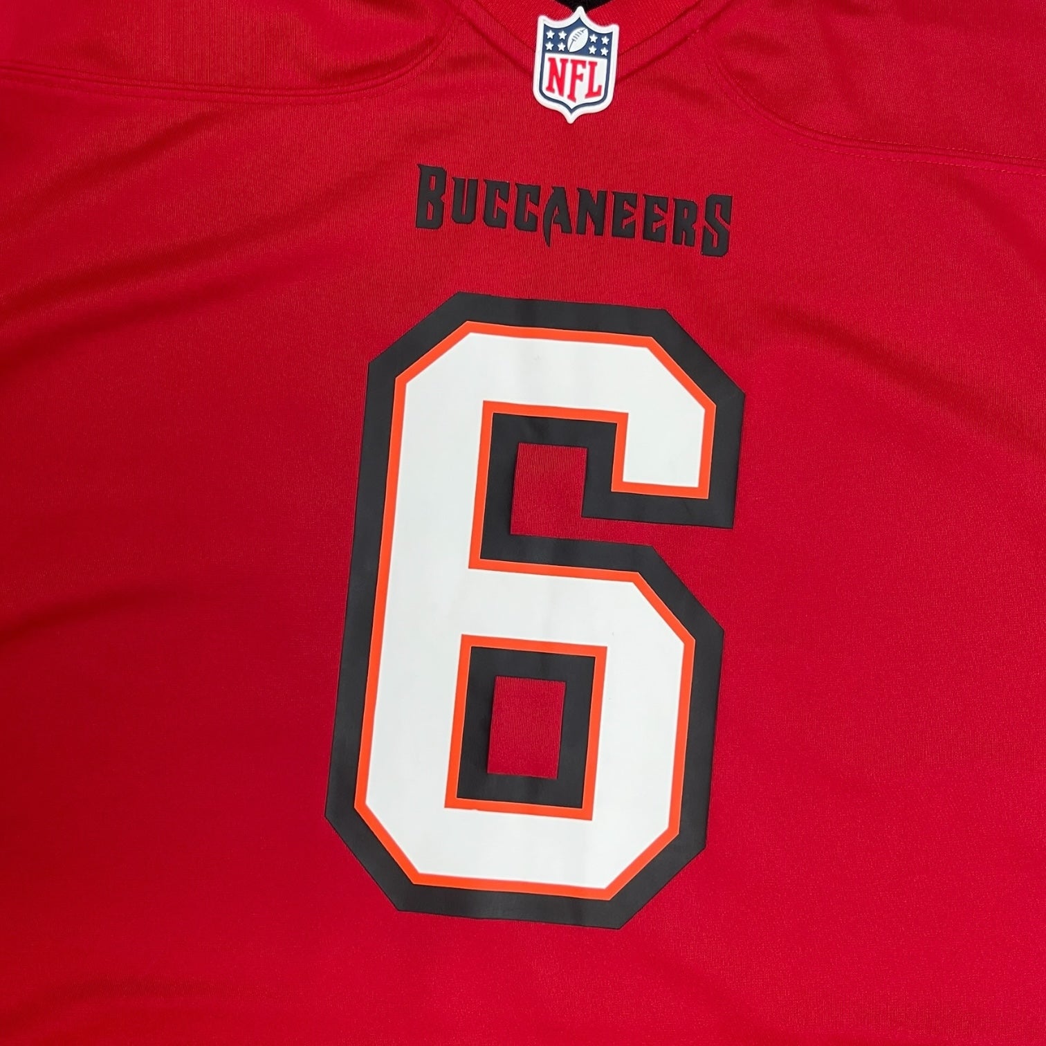Tampa Bay Buccaneers Baker Mayfield jersey Red