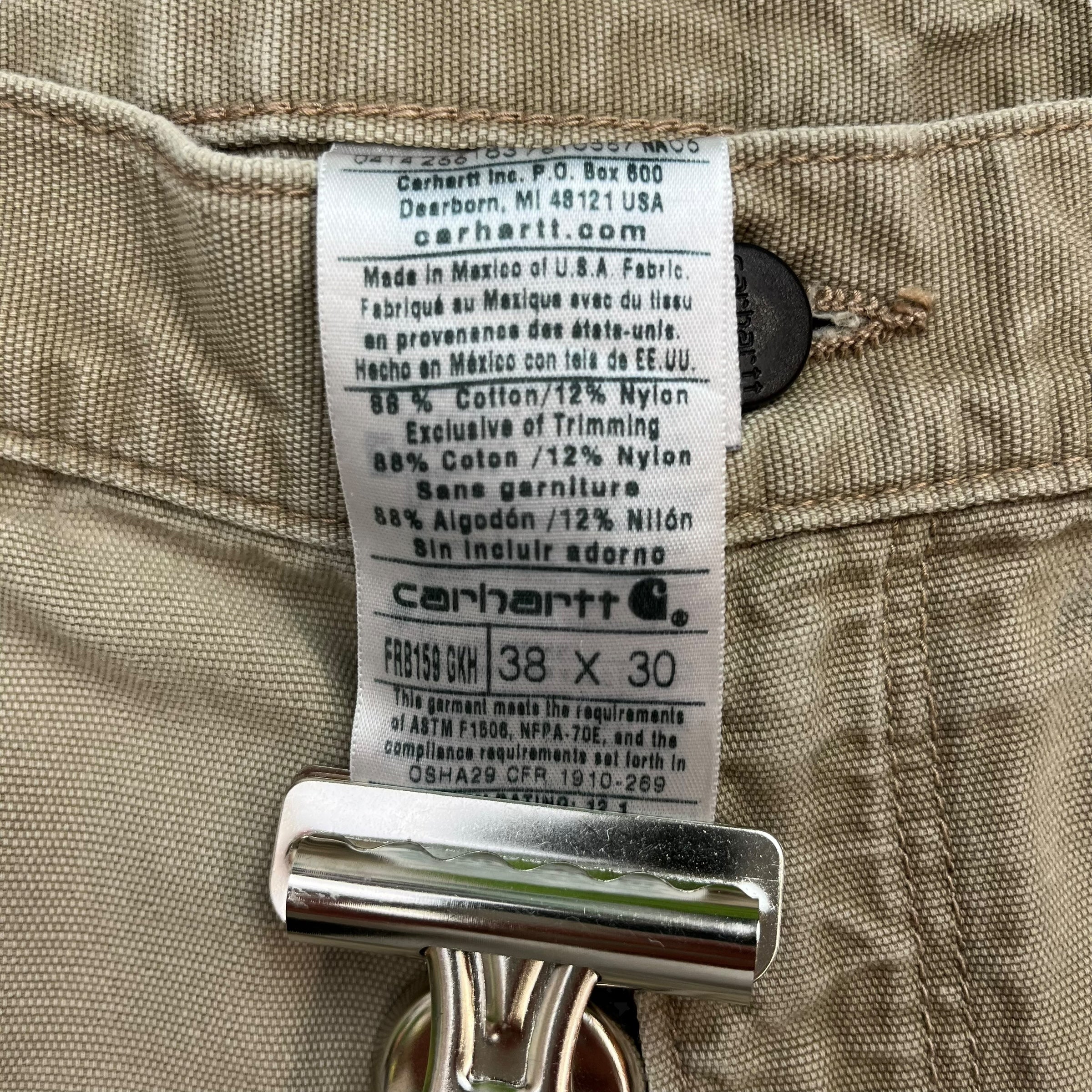 Vintage Carhartt FR Cargo Pants Beige