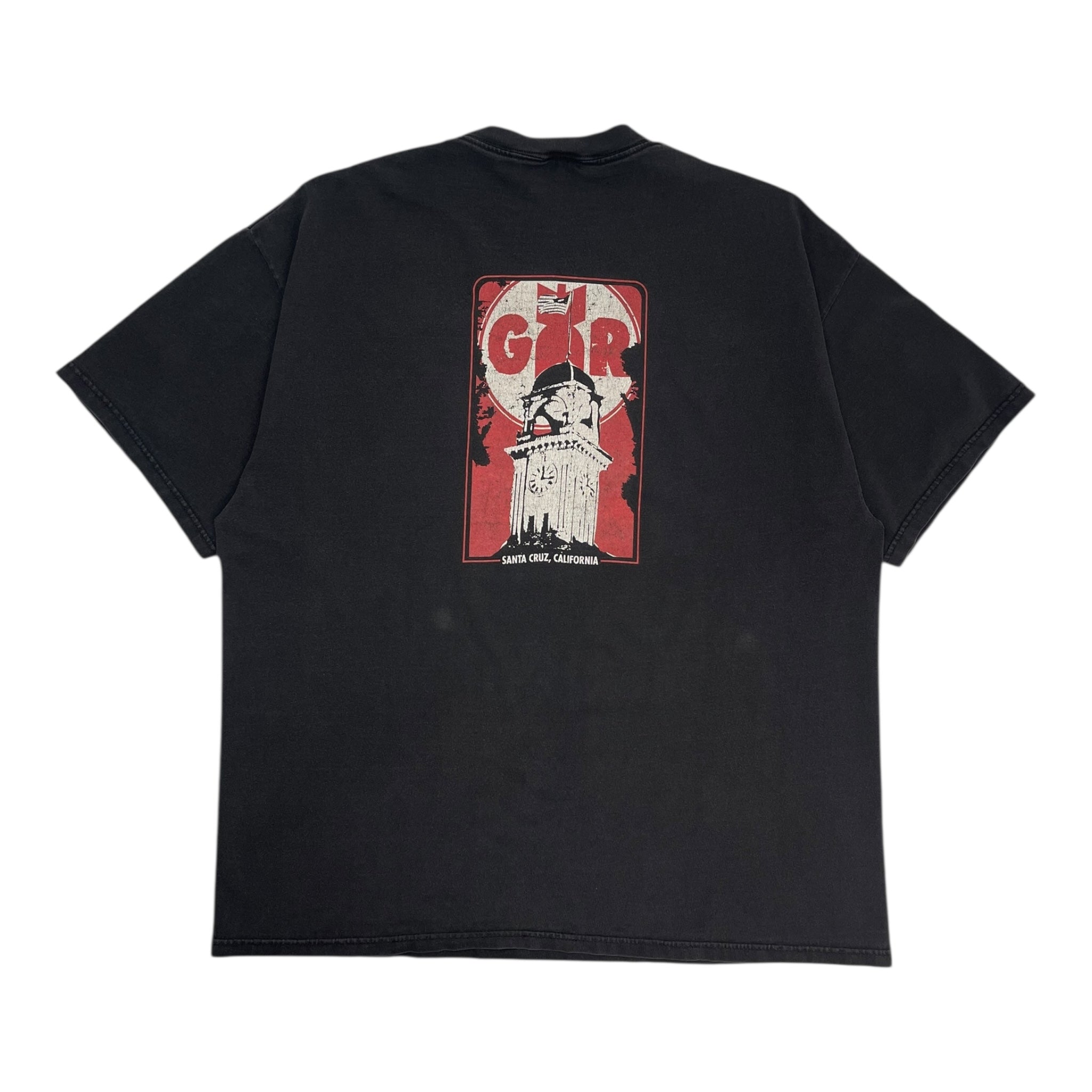 Vintage Good Riddance Santa Cruz California T-Shirt Washed Black