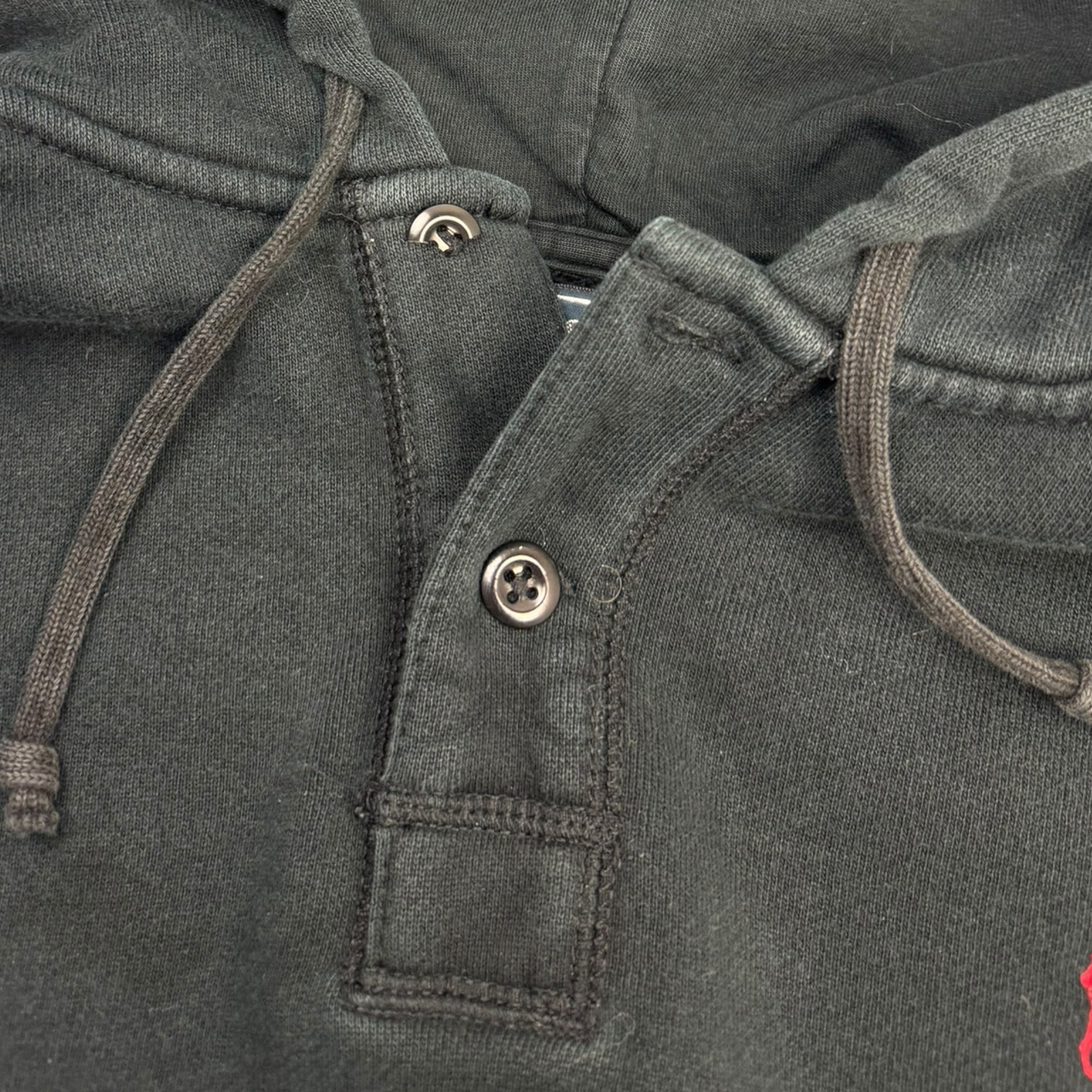 Vintage Polo Ralph Lauren Quarter Button Hoodie