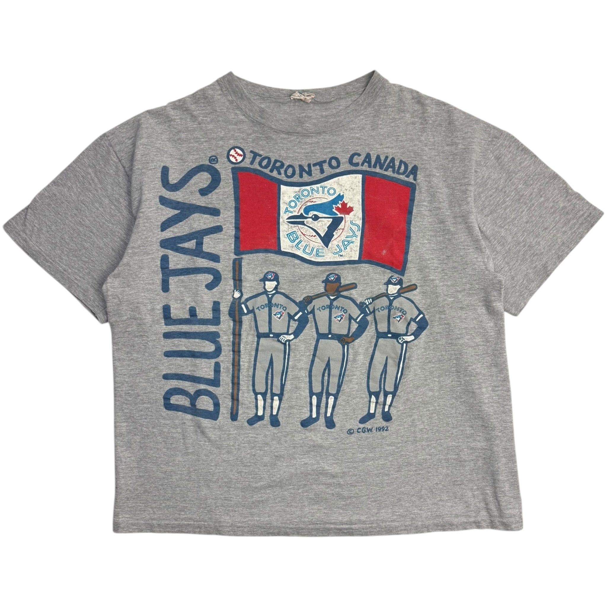 1992 Toronto Blue Jays Cartoon T-Shirt
