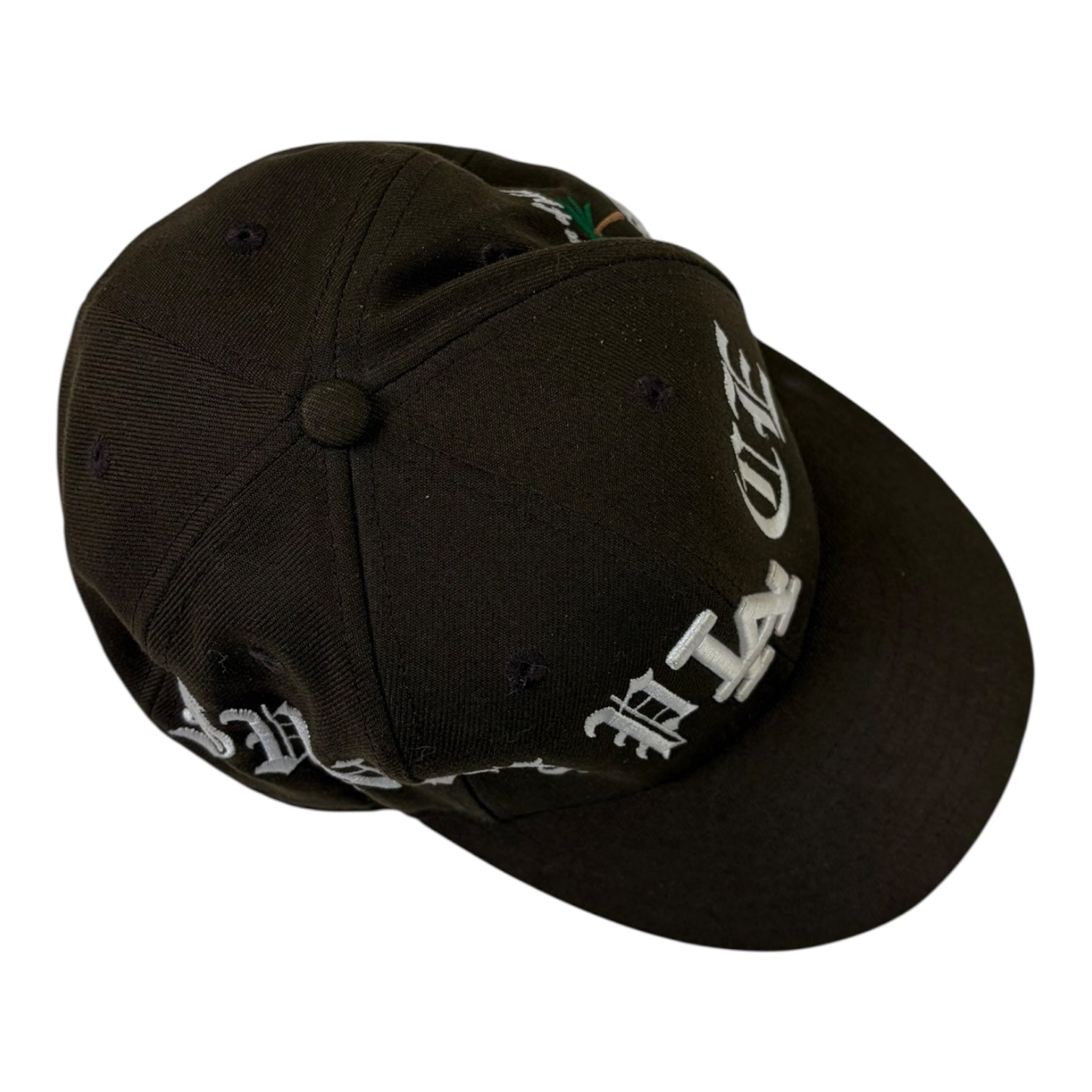Menace “A Sunny Day For Shaded People” Fitted Hat Brown