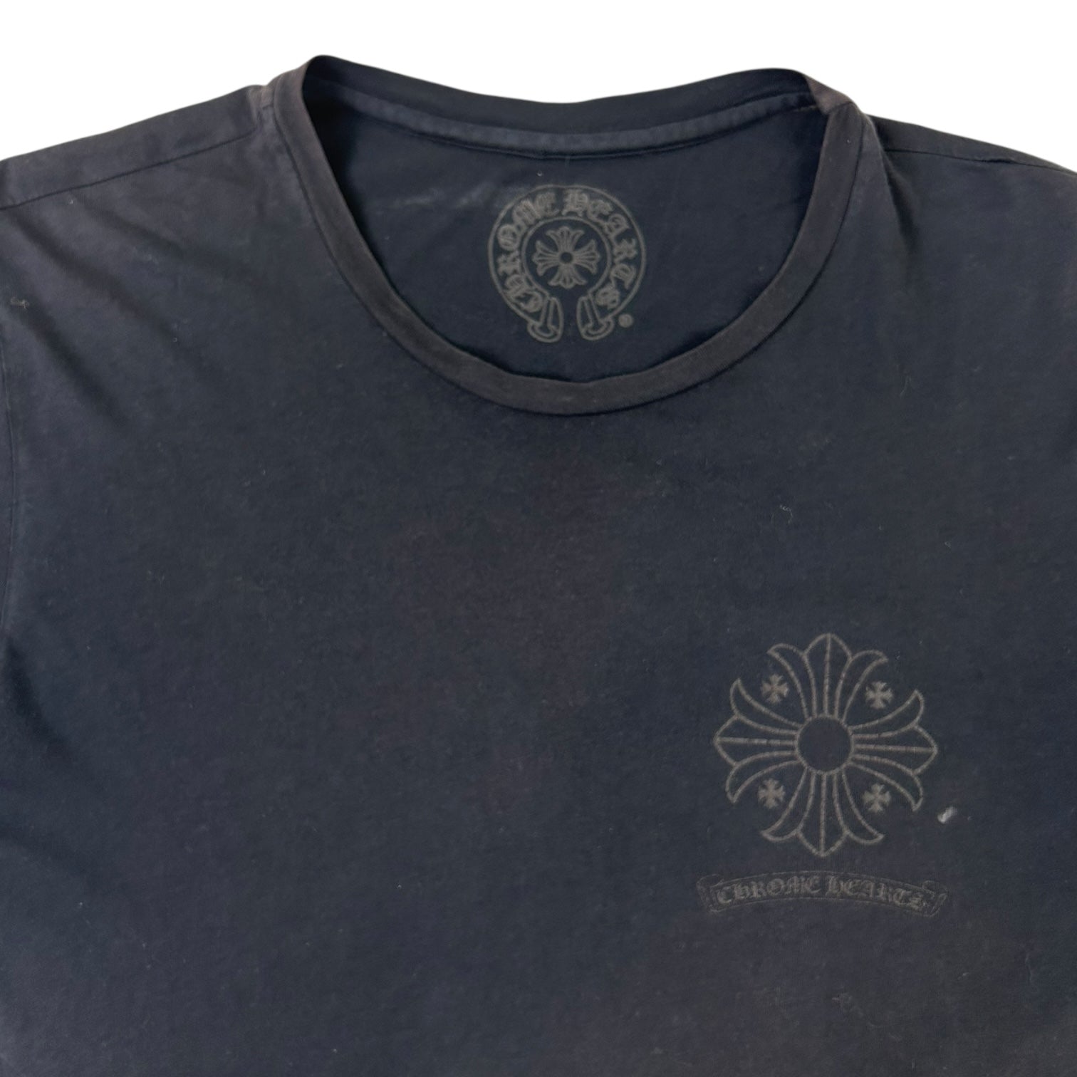 Chrome Hearts Tonal Plus Cross T-Shirt Black