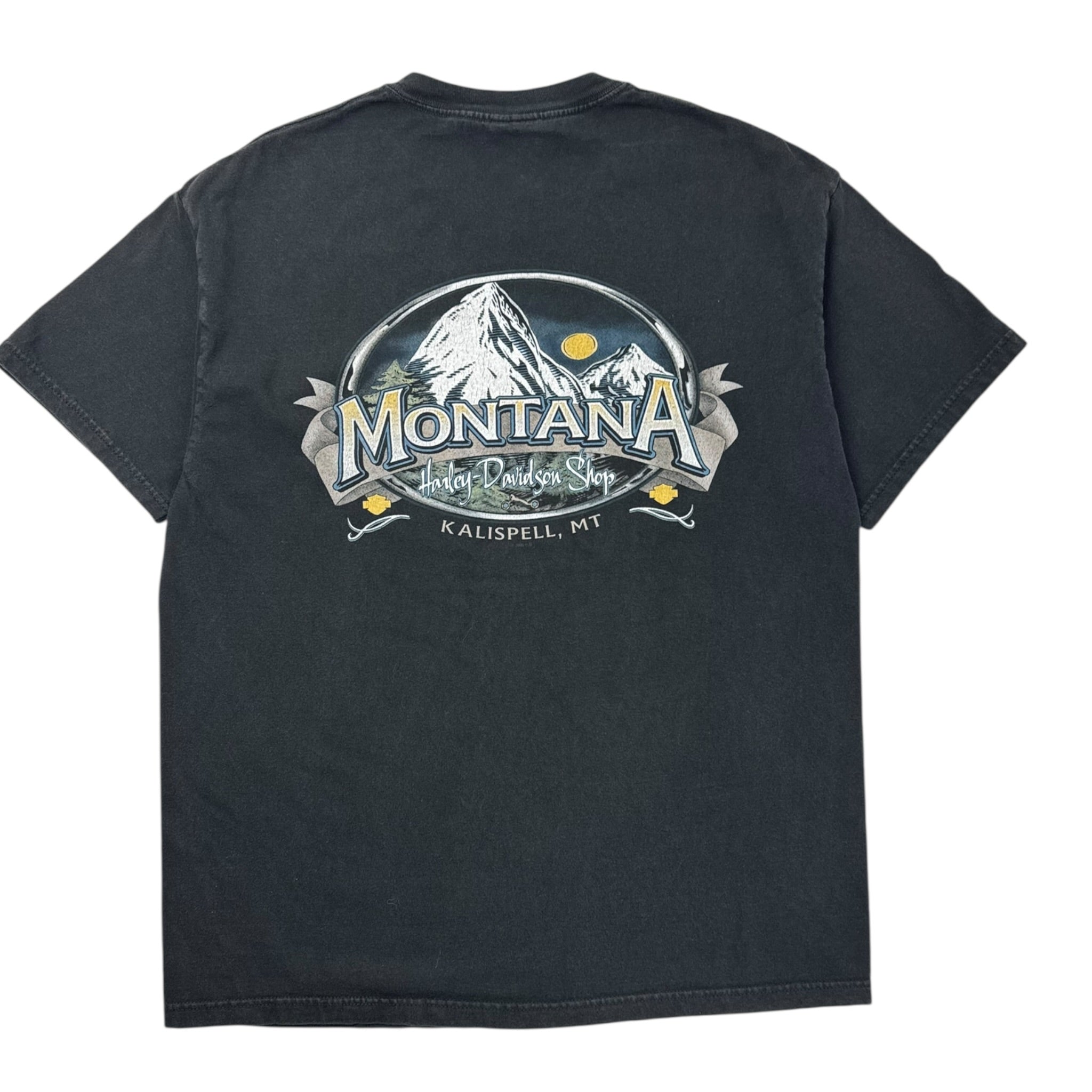 2006 Harley Davidson Spark Plug Babe Montana T-Shirt