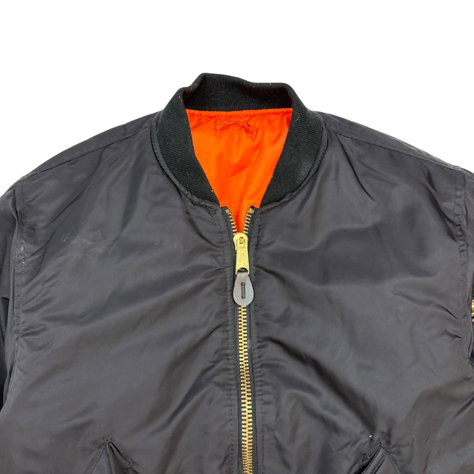 Vintage Alpha Industries MA1 Jacket Black