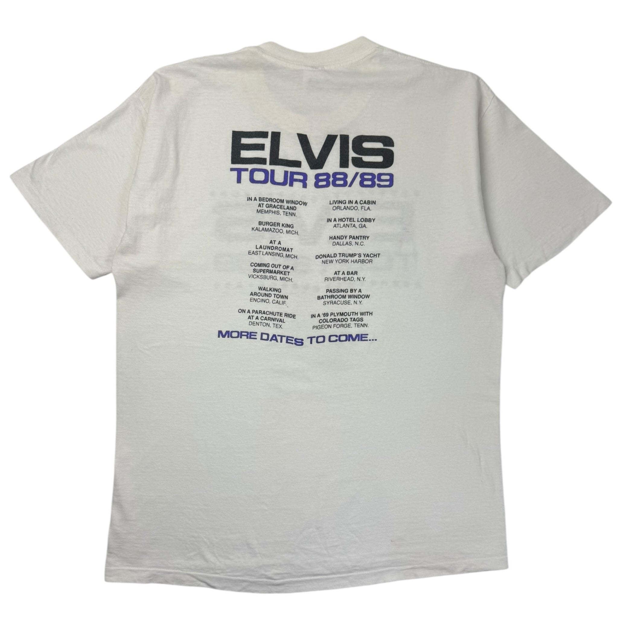 1988 Elvis Presley Tour T-Shirt