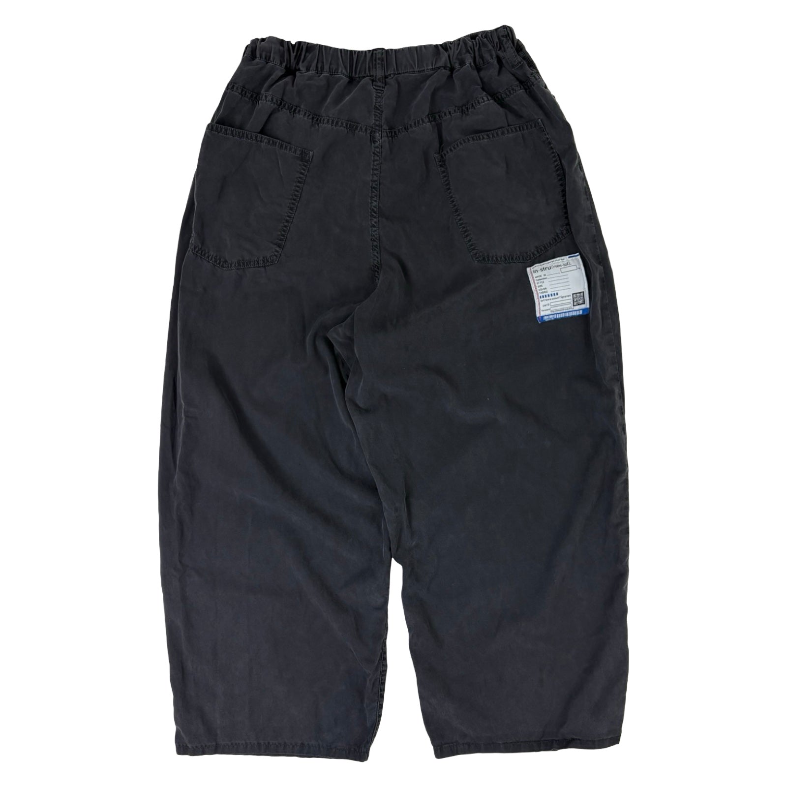(W) Maison Mihara Yasuhiro Easy Wide Leg Pants Black