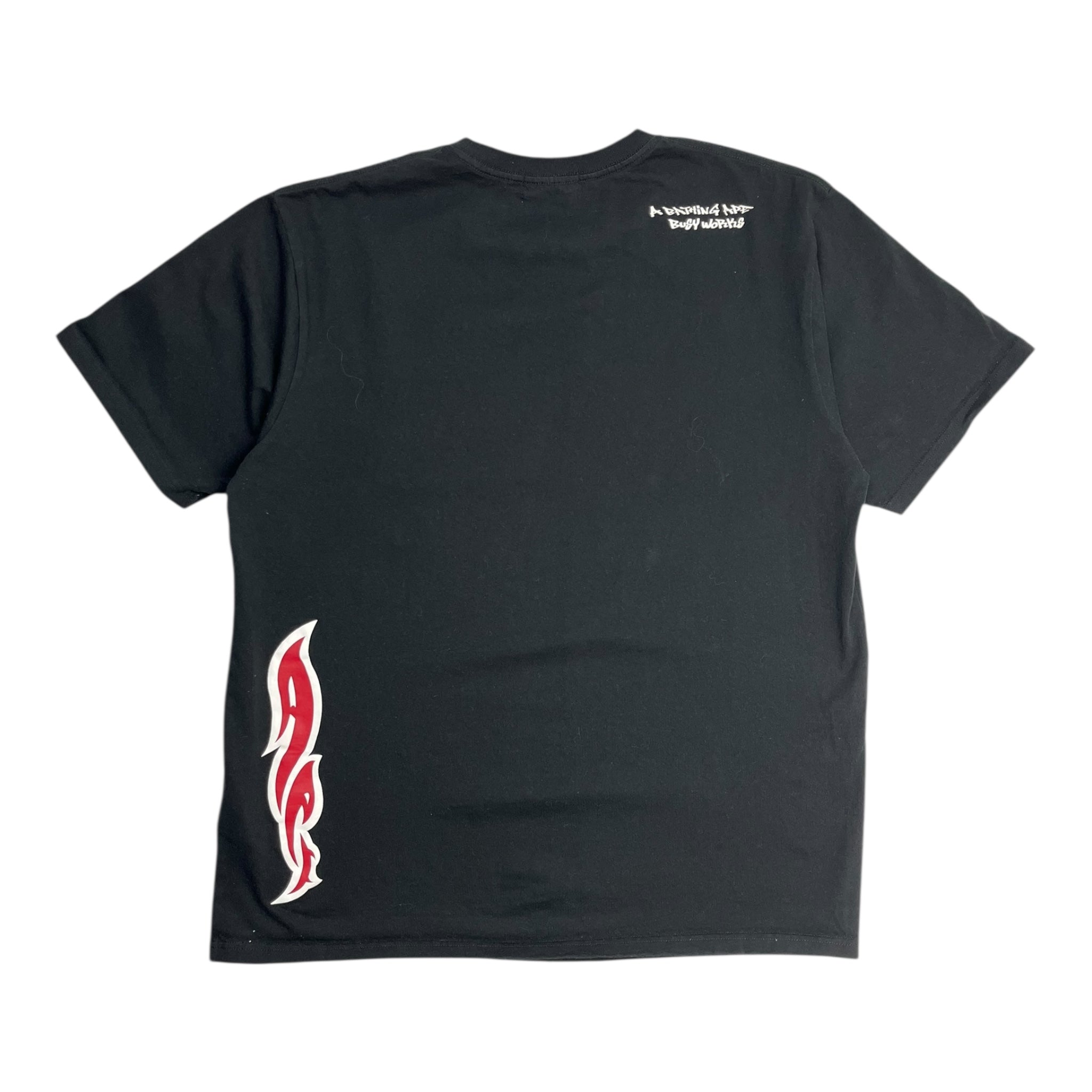BAPE Graffiti Tee Black/Red