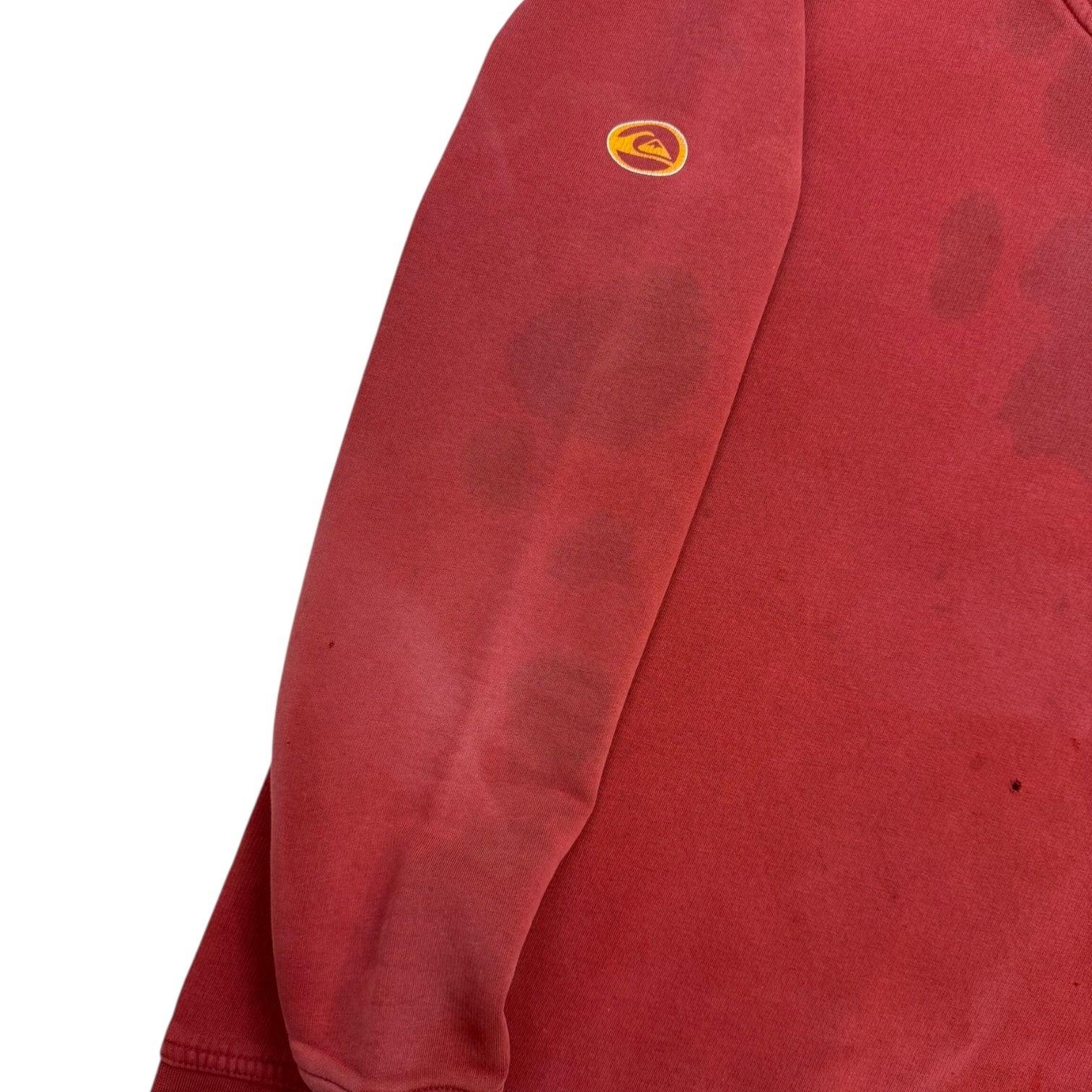 Vintage Quicksilver Crewneck Faded Red