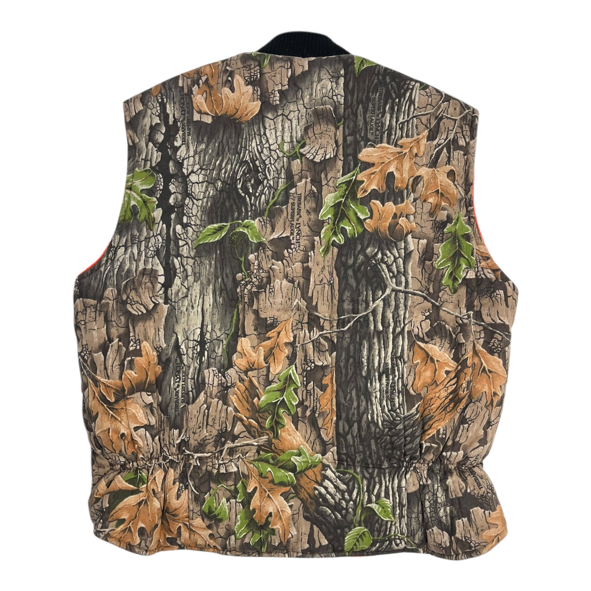 Vintage Golden Retriever Reversible Moss Camo Vest