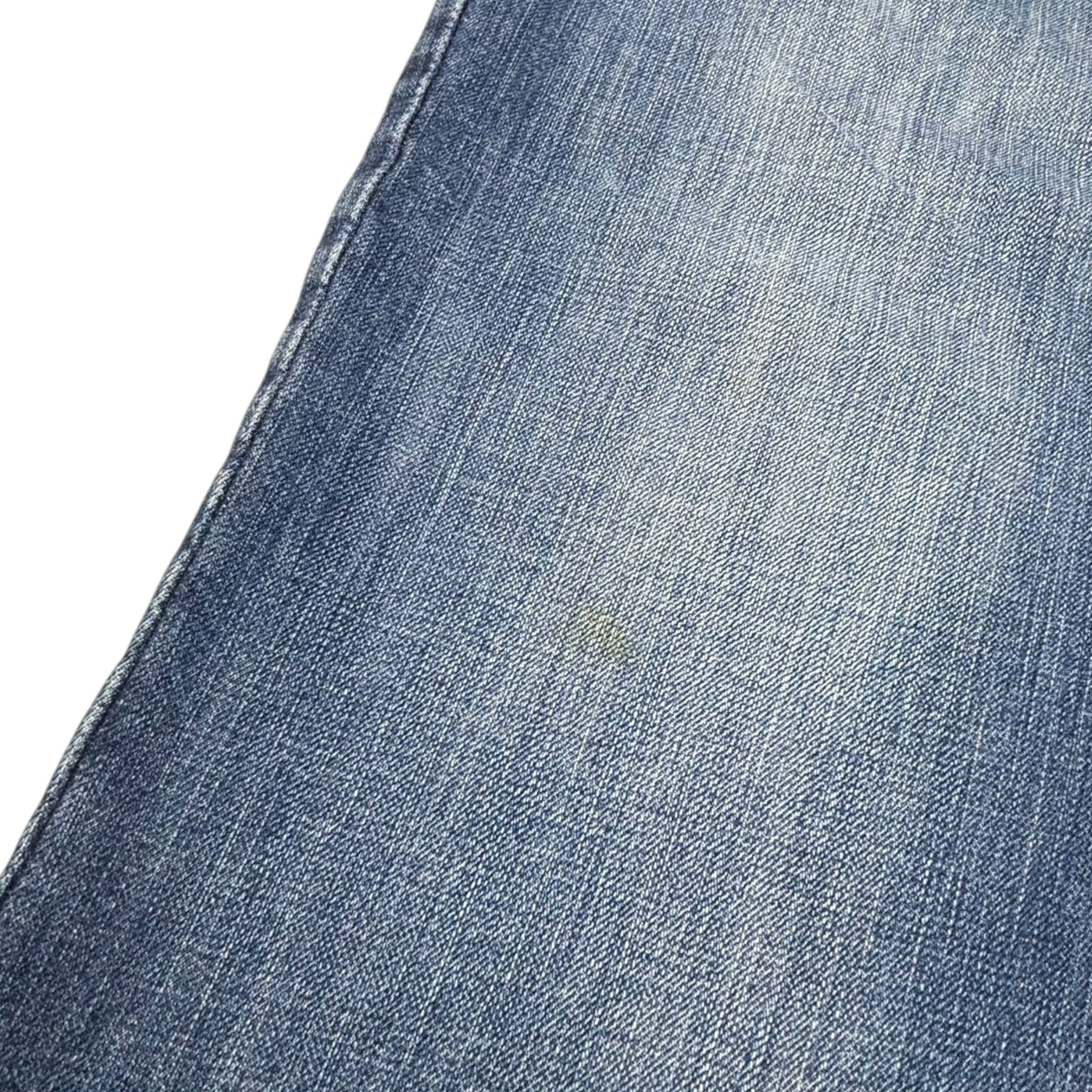 Vintage Y2K Sean Jon Embroidered Pants Navy Blue