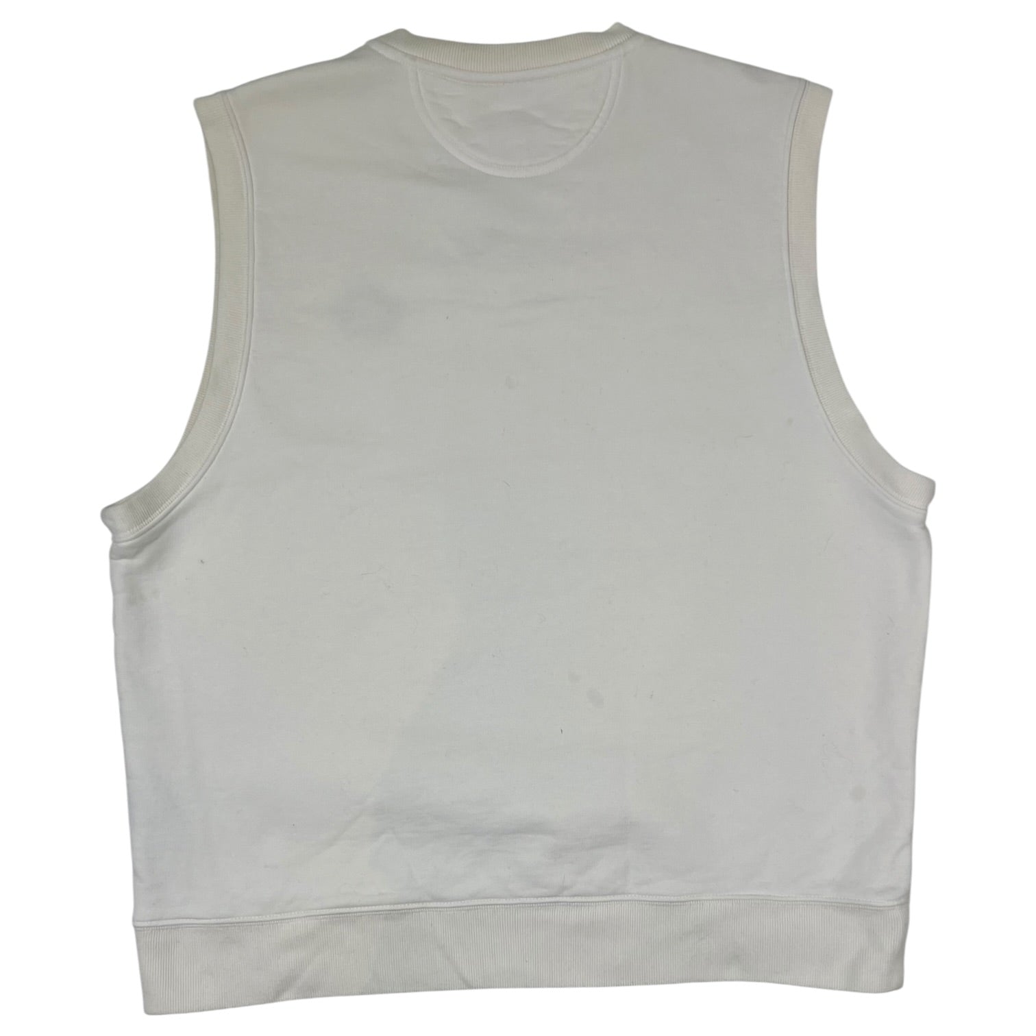 Stussy V-Neck Sweater White