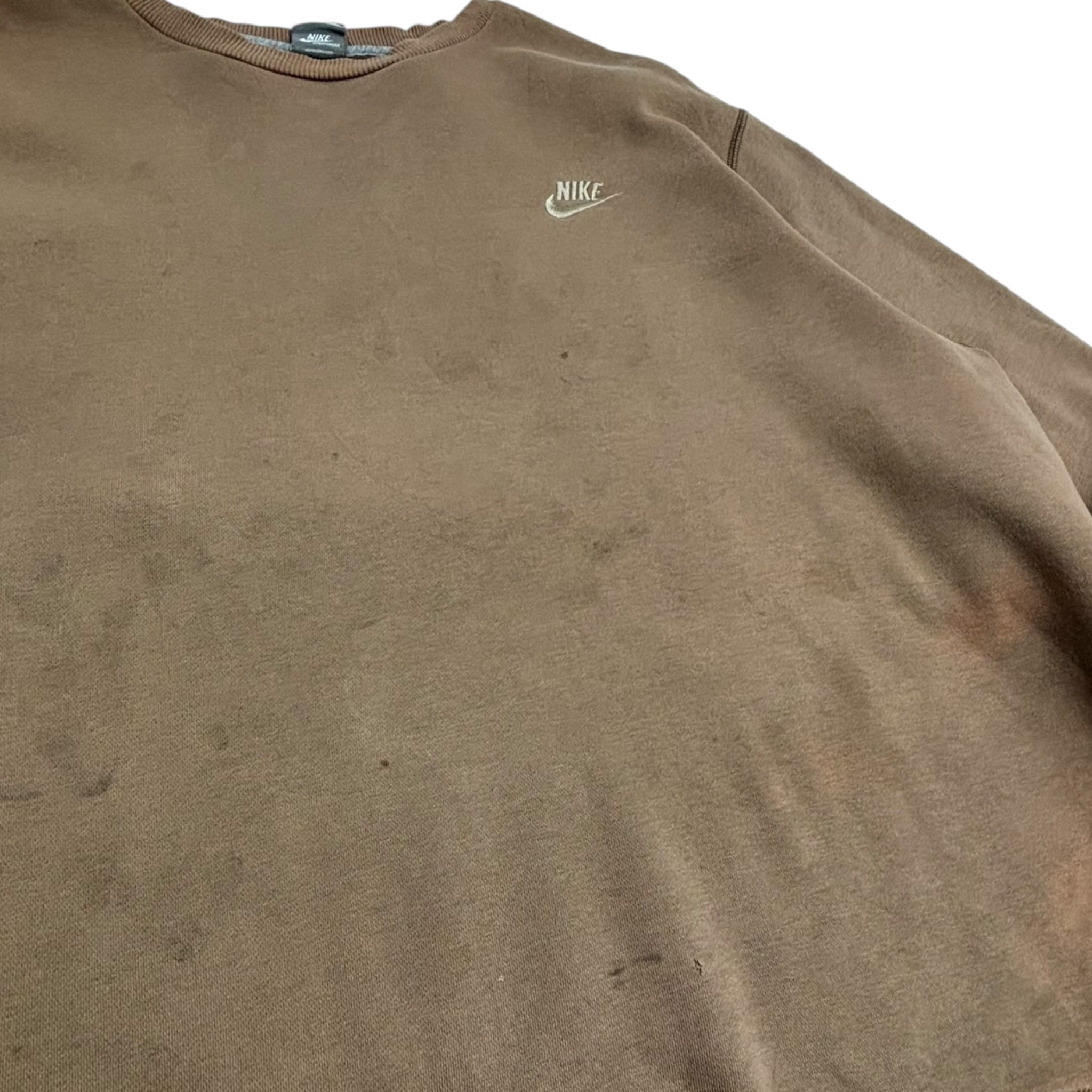 Vintage Nike Crewneck Brown