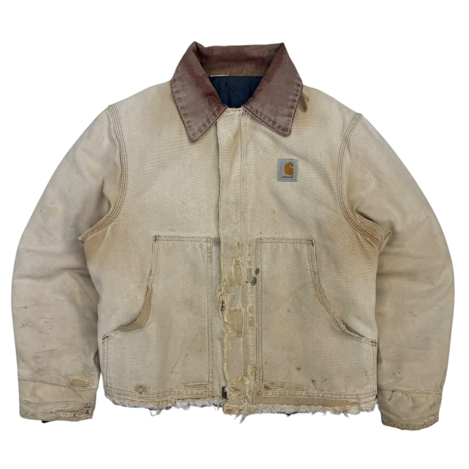 Vintage Carhartt Arctic Jacket Sun Faded Tan