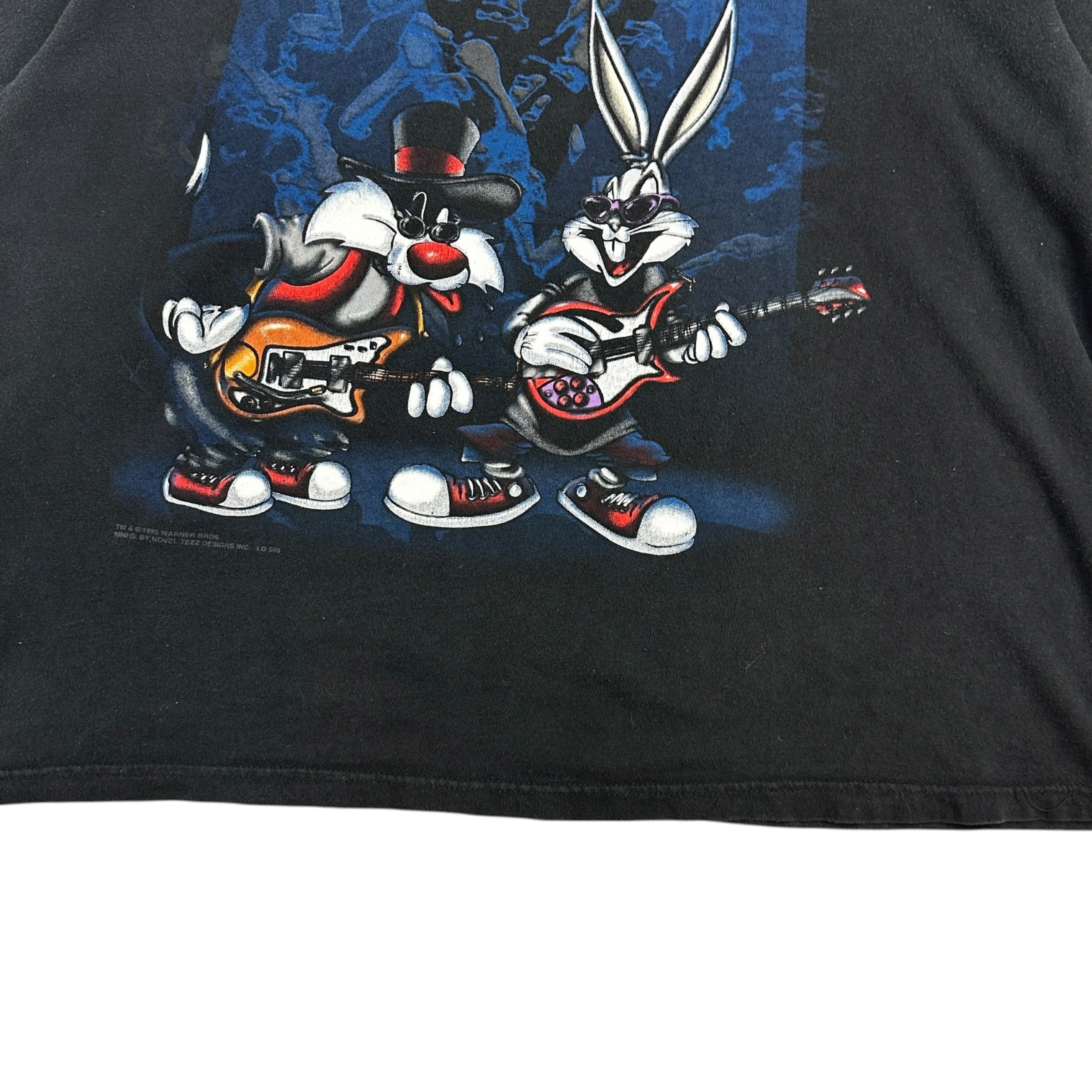 1995 Warner Bros Bugs Bunny and Sylvester Tee