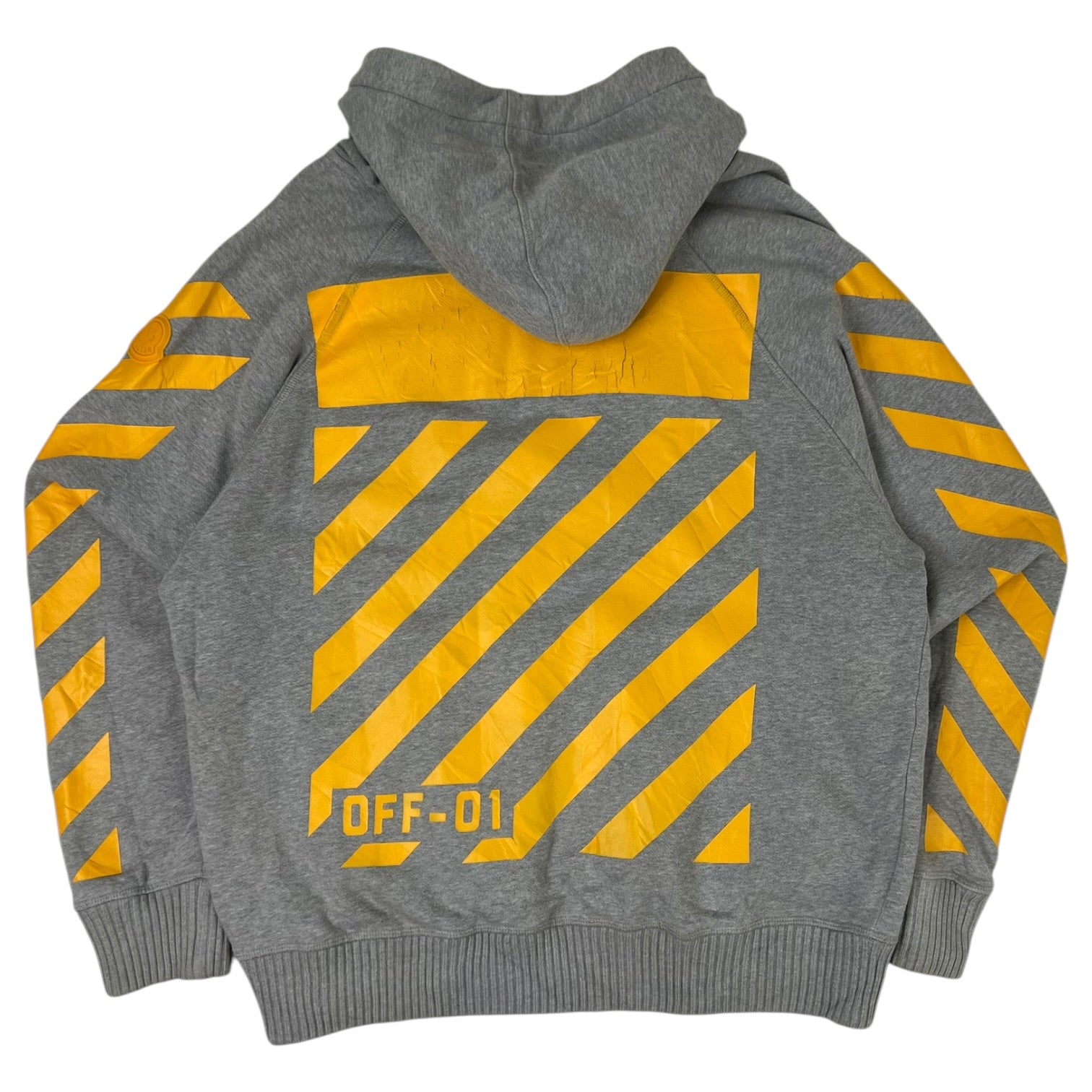 Moncler X Off-White “OFF-01” Hoodie Grey