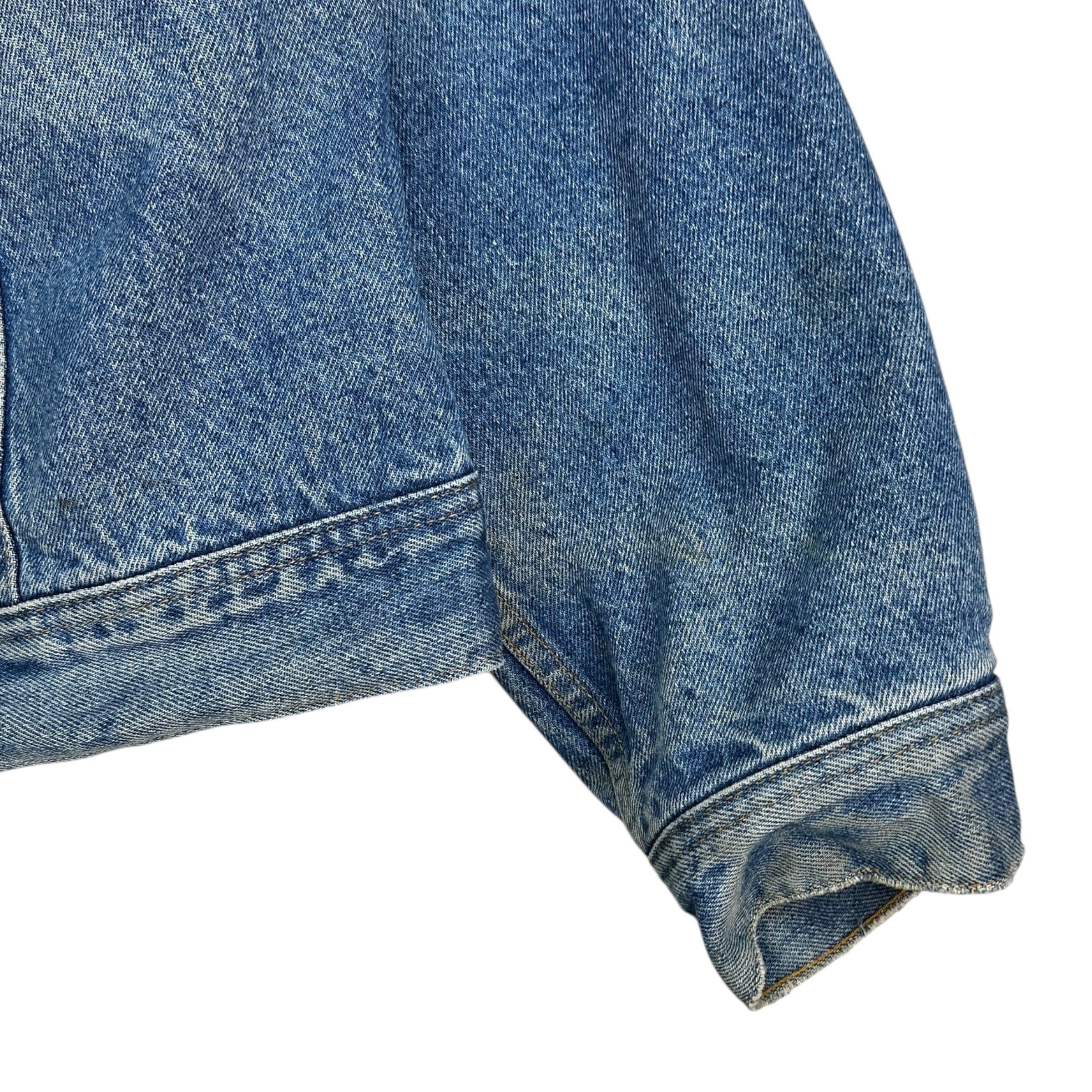 Vintage Lee Storm Rider Denim Jacket Dark Wash