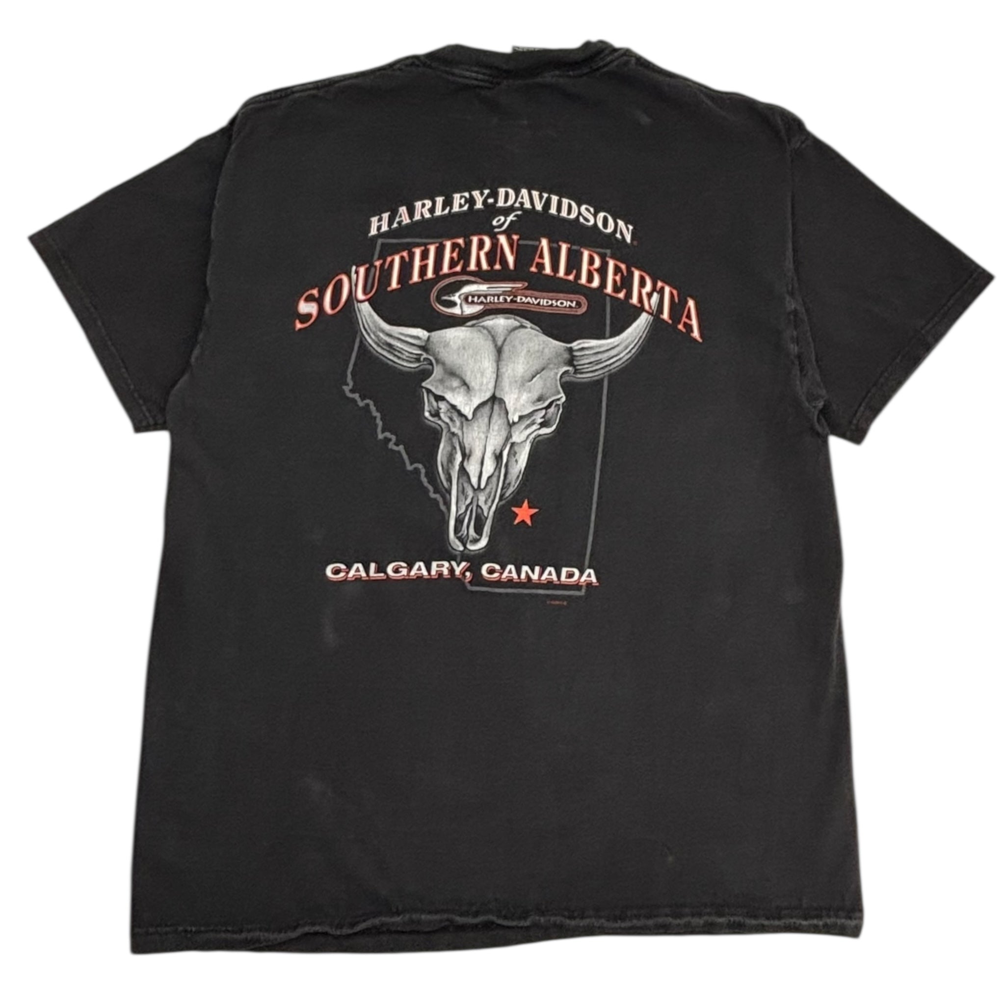 2000 Harley Davidson Southern Alberta T-Shirt Black