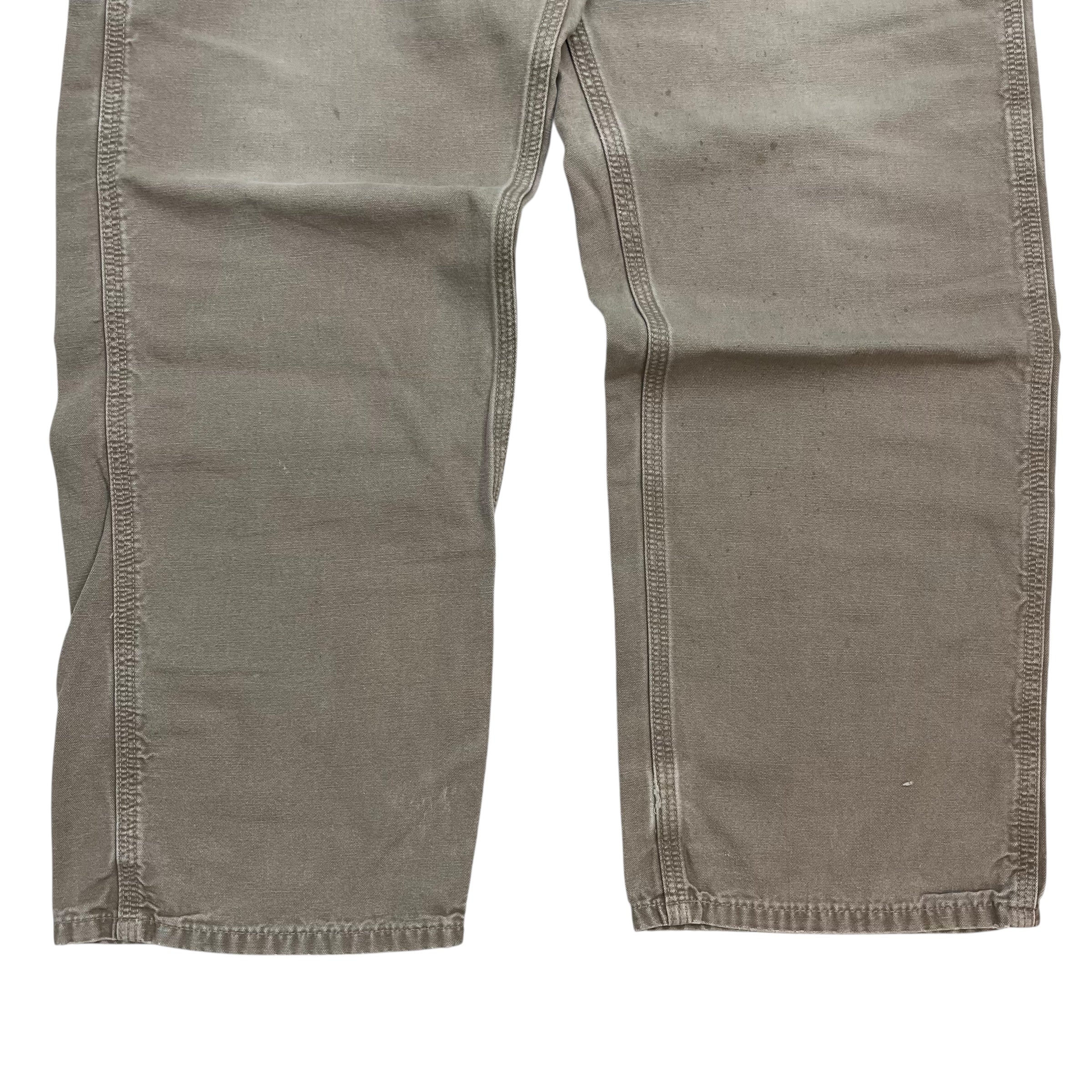 Vintage Carhartt Dungaree Pants Beige