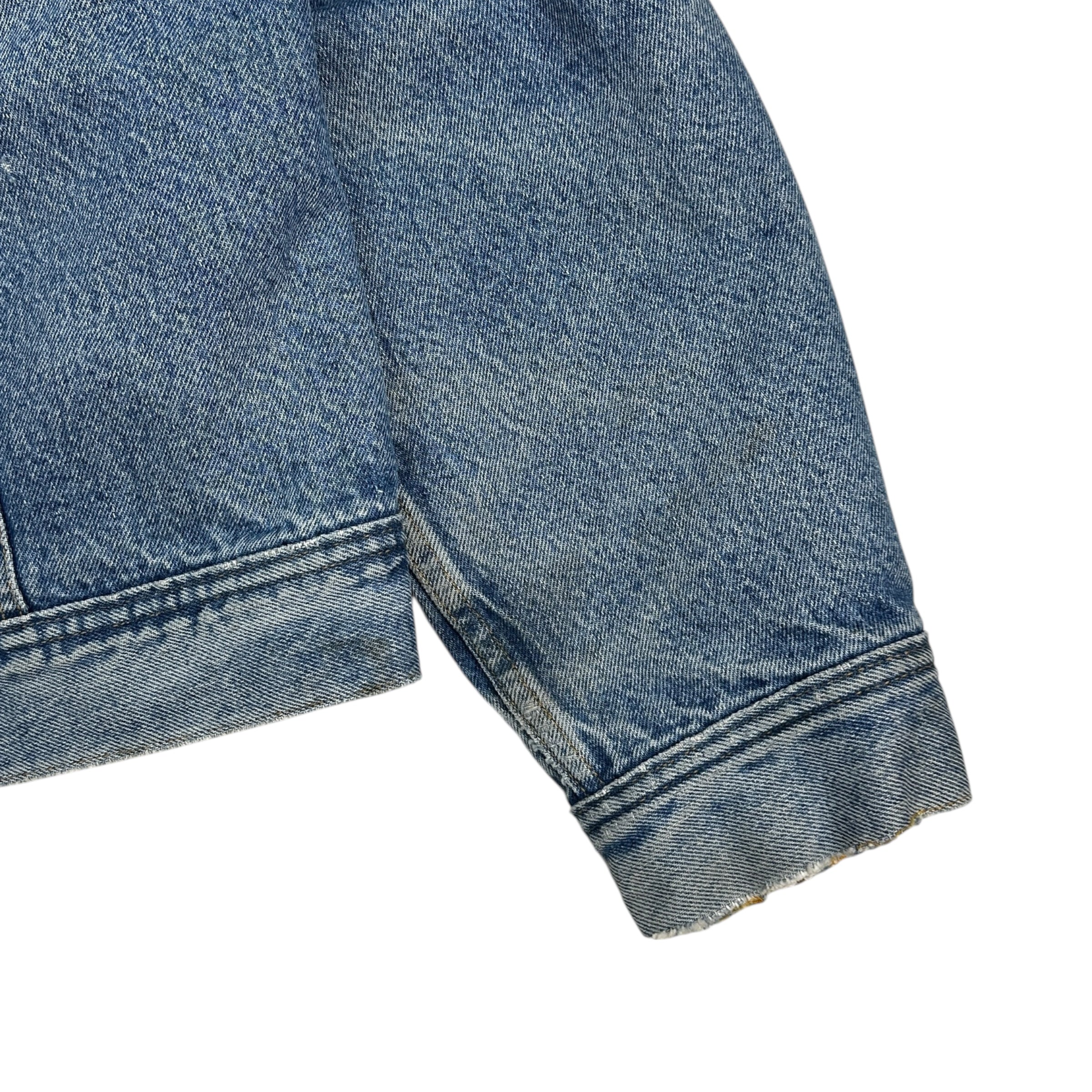 Vintage Lee Storm Rider Denim Jacket Light Wash
