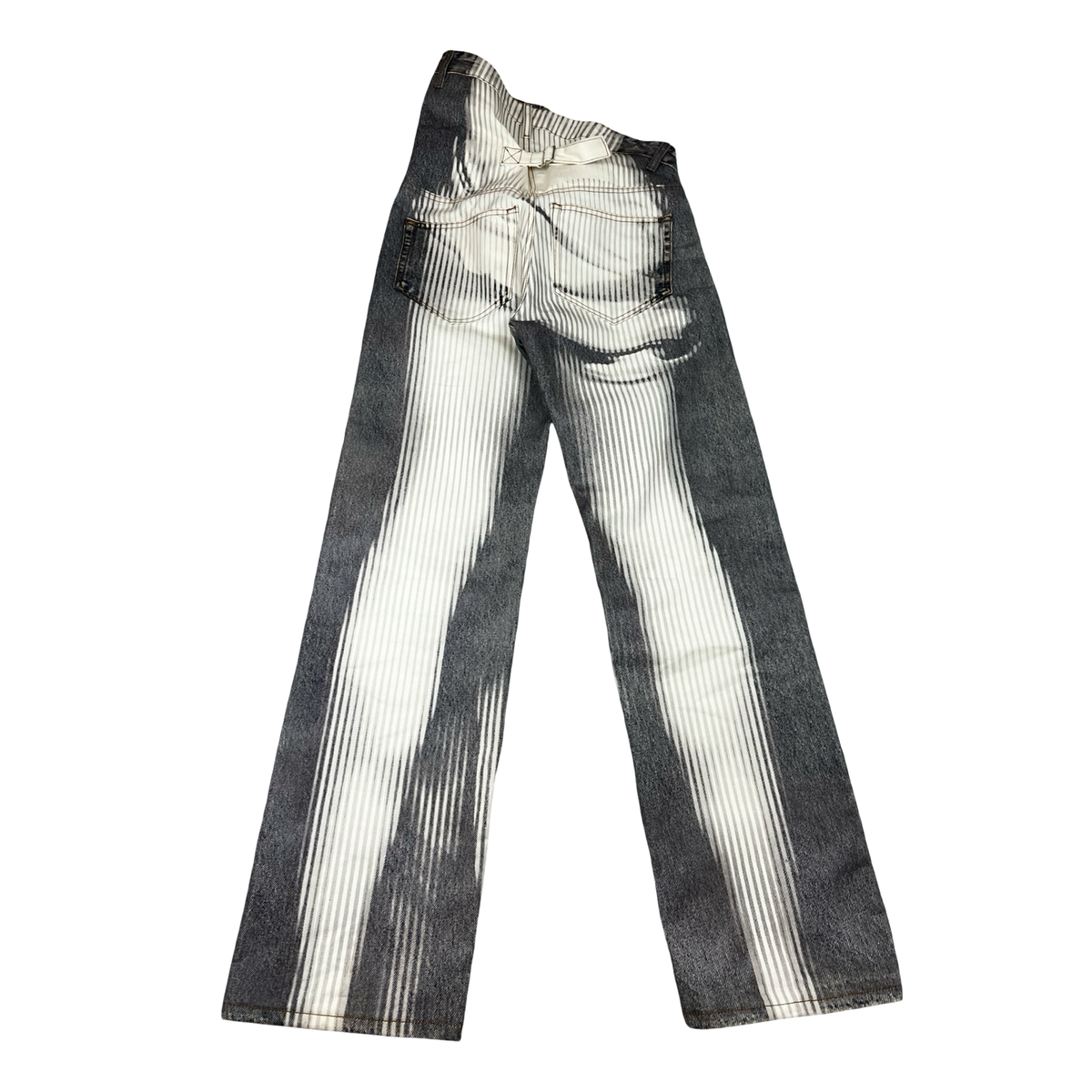 Y/Project x Jean Paul Gaultier Body Morph Asymmetric Denim Jeans
