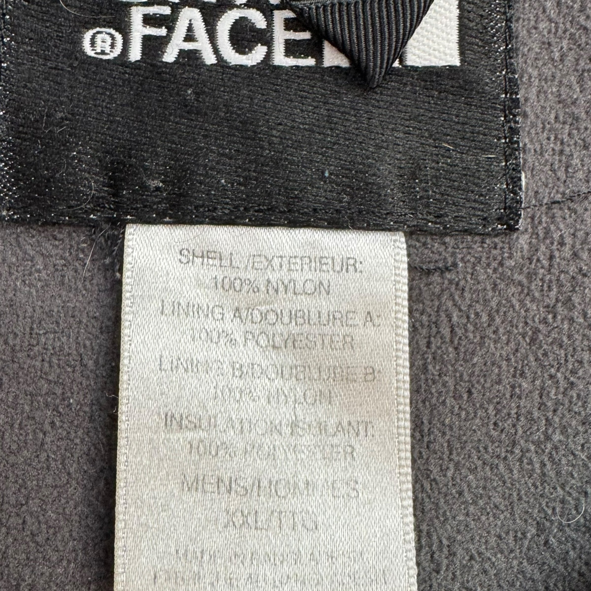 Vintage The North Face Light Down Jacket Black