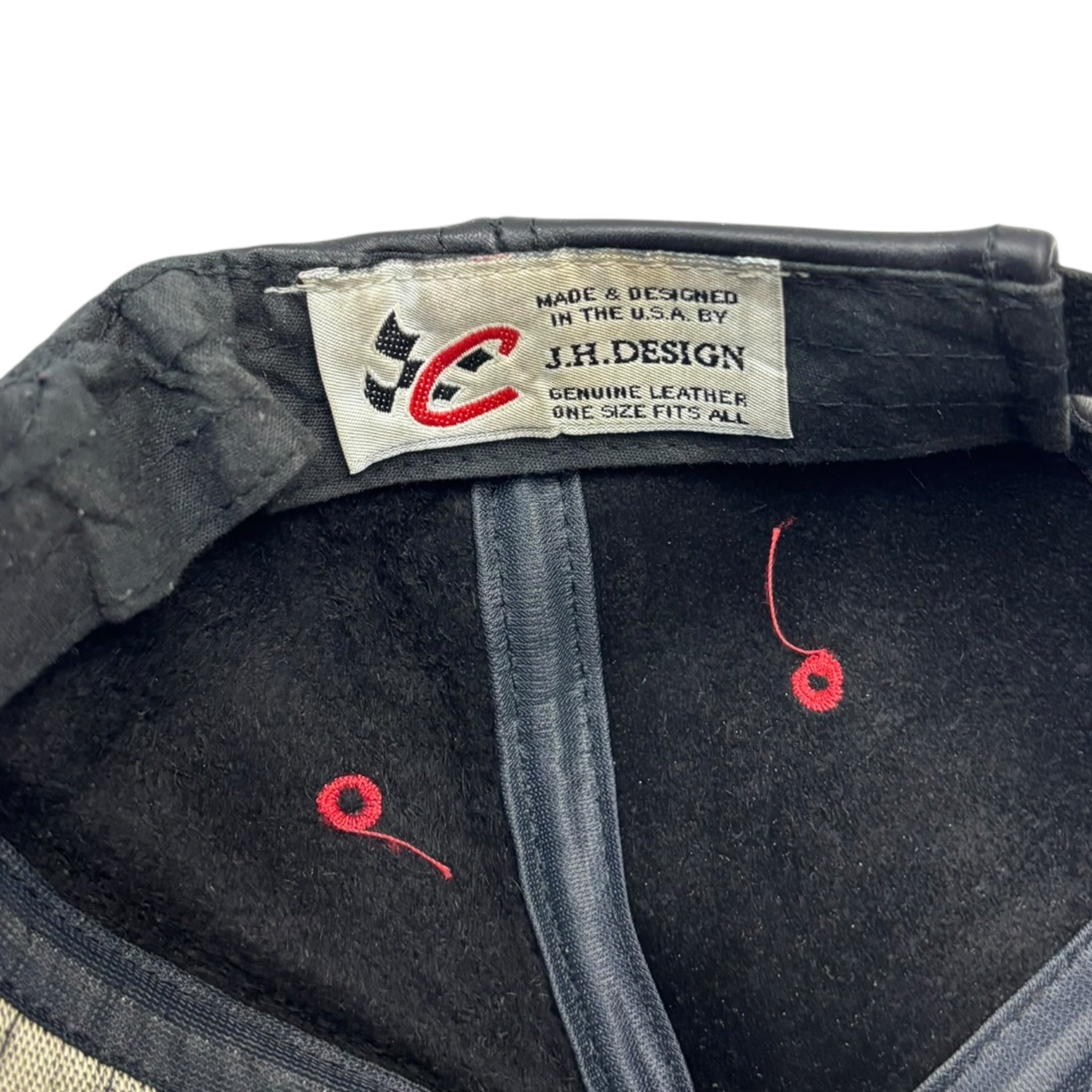 Vintage Budweiser Dale Earnhardt Jr Leather Hat