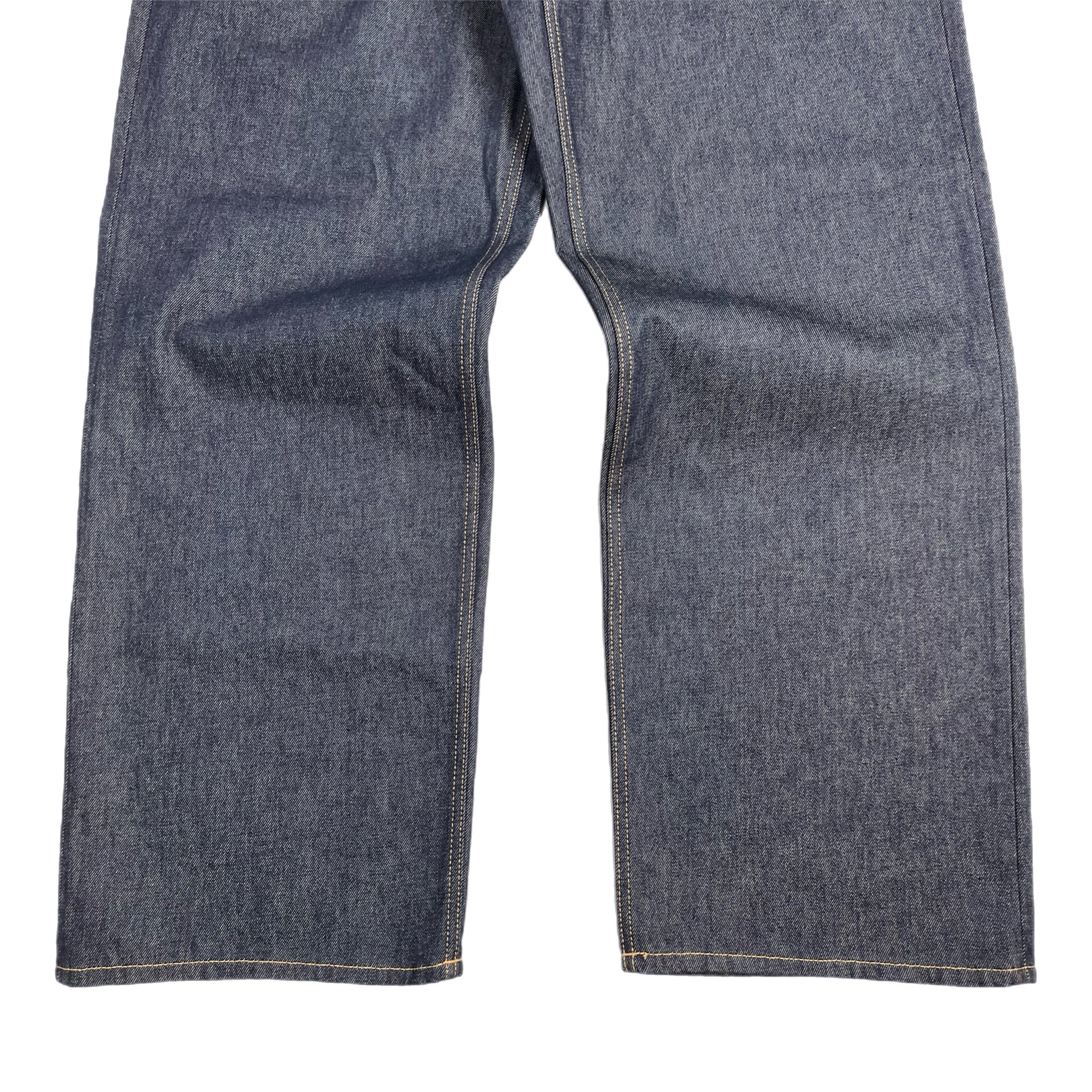 Acne Studios Loose Fit 1981M Indigo Blue Jeans