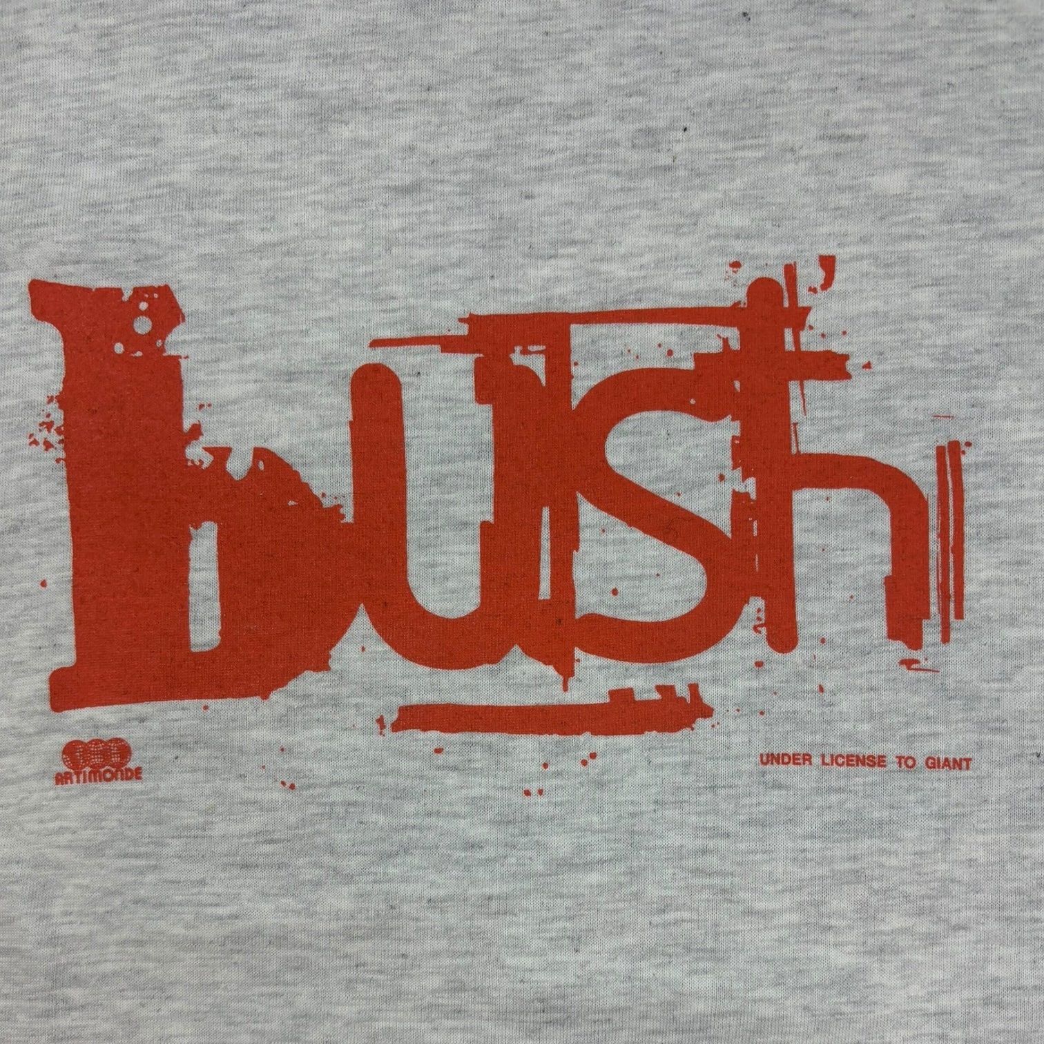 Vintage 1996 Bush “Razorblade Suitcase” T-Shirt Grey
