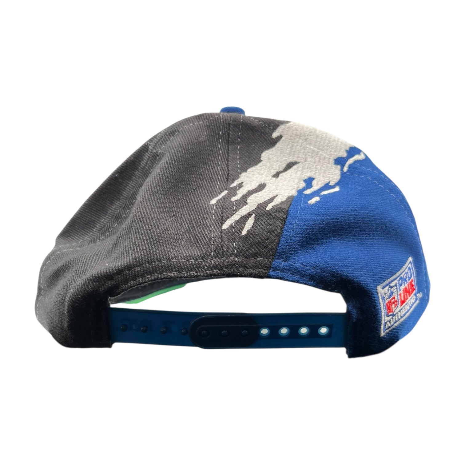 Vintage Dallas Cowboys Splash Snapback Hat Black/Blue